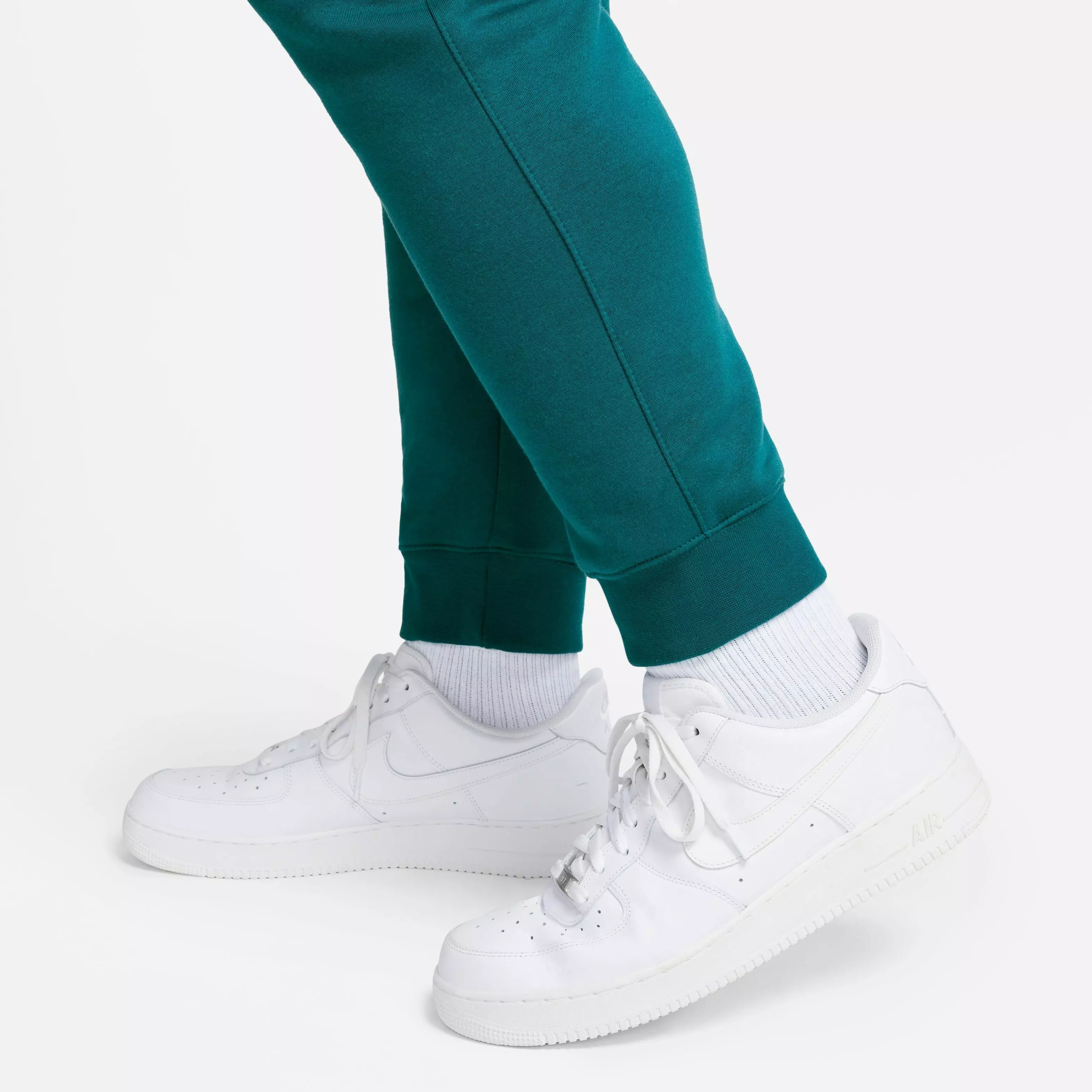 Nike Men's Sportswear Club Fleece Joggers-Teal - TEAL