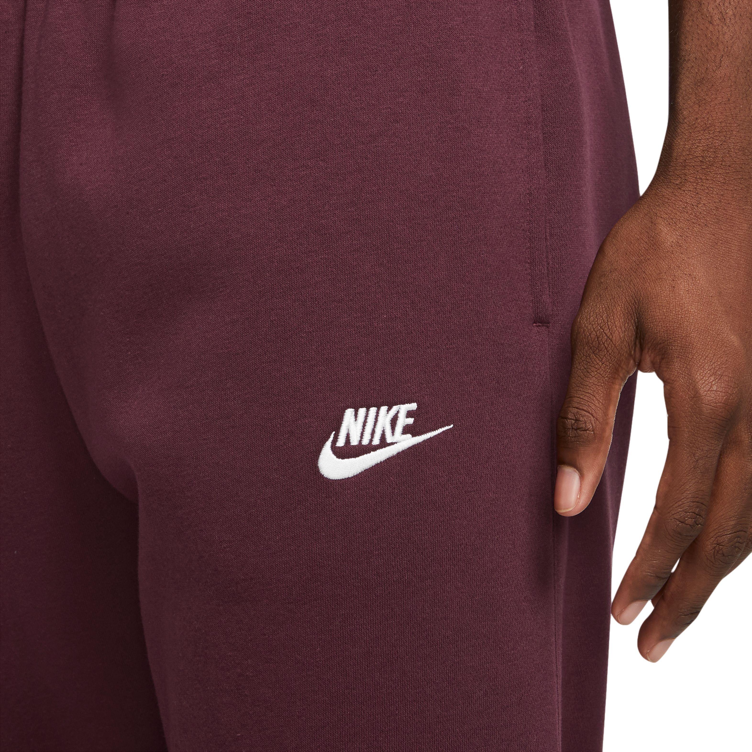 Maroon hot sale nike joggers