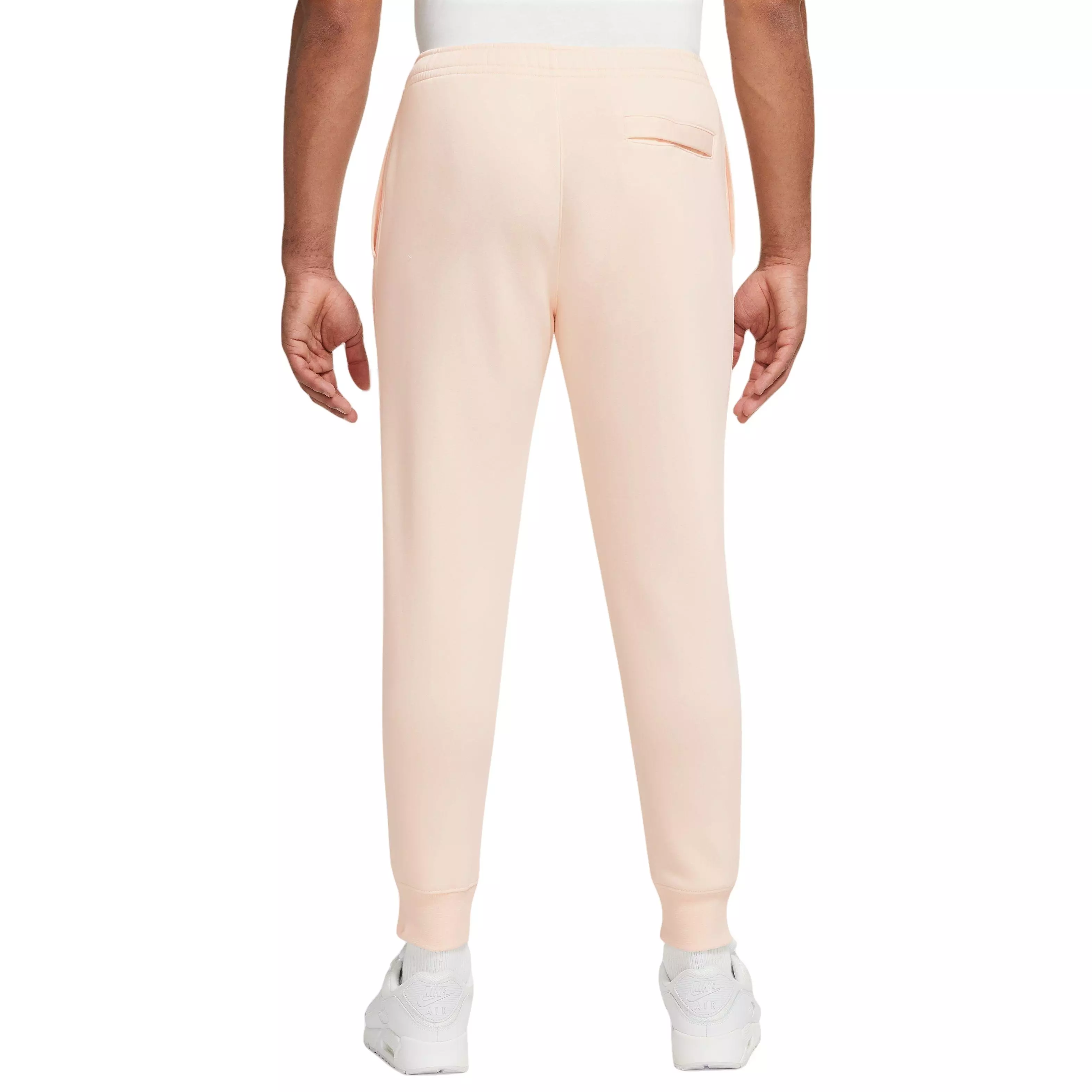 Nike Men's Sportswear Club Fleece Joggers-Lt Pink - LT PINK