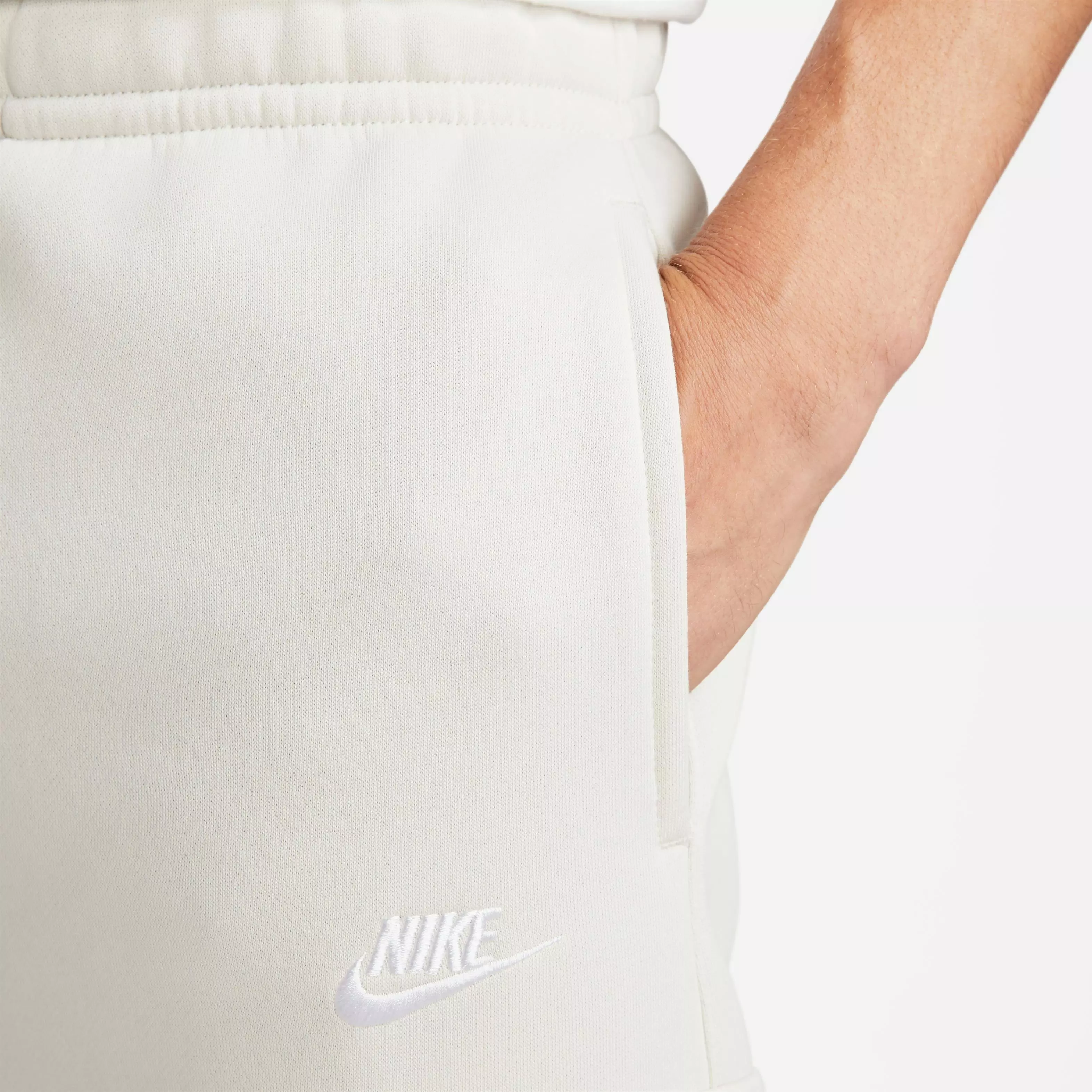 Nike Men's Sportswear Club Fleece Cargo Pants-Bone - BONE
