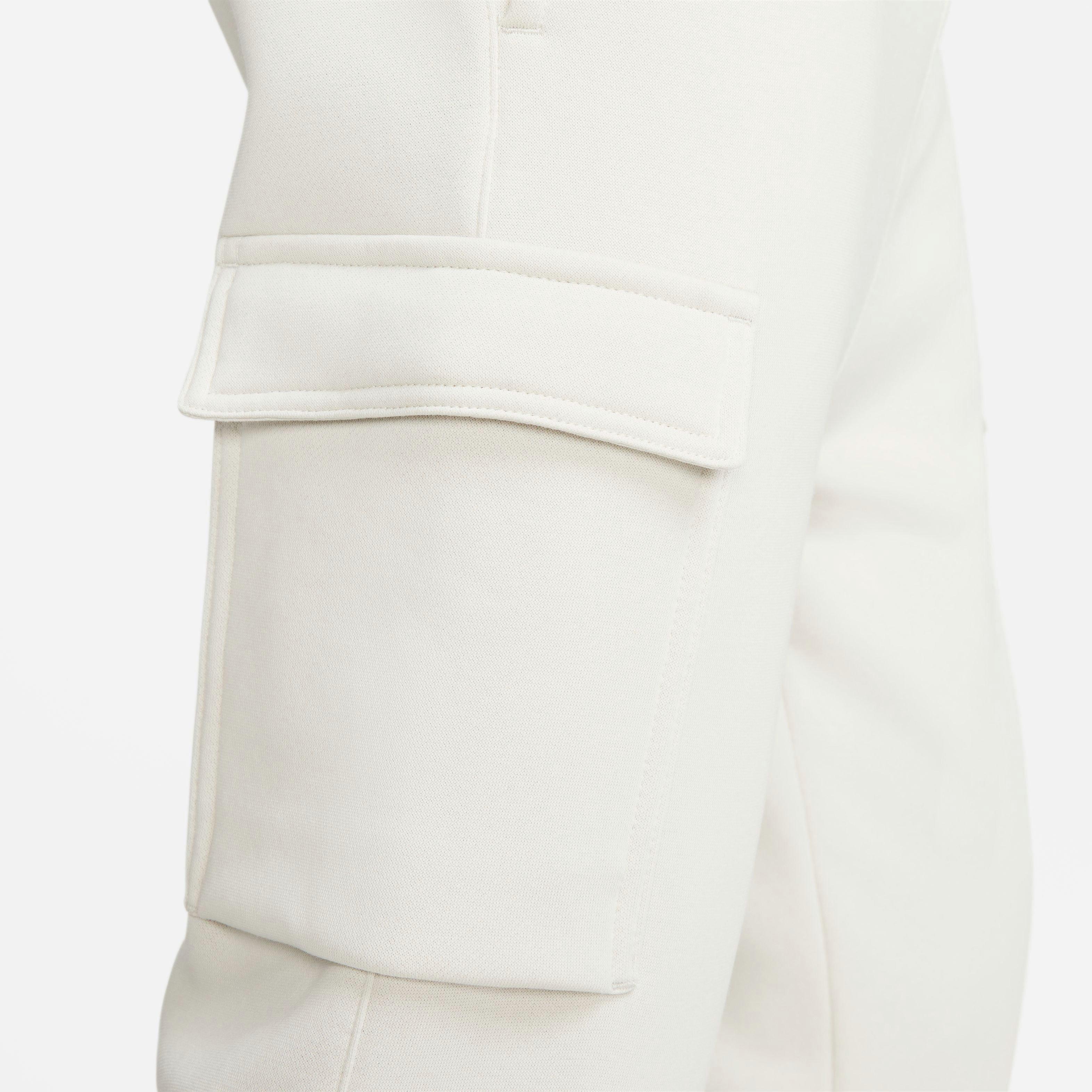 Nike Men's Sportswear Club Fleece Cargo Pants-Bone - BONE Thumbnail View 9