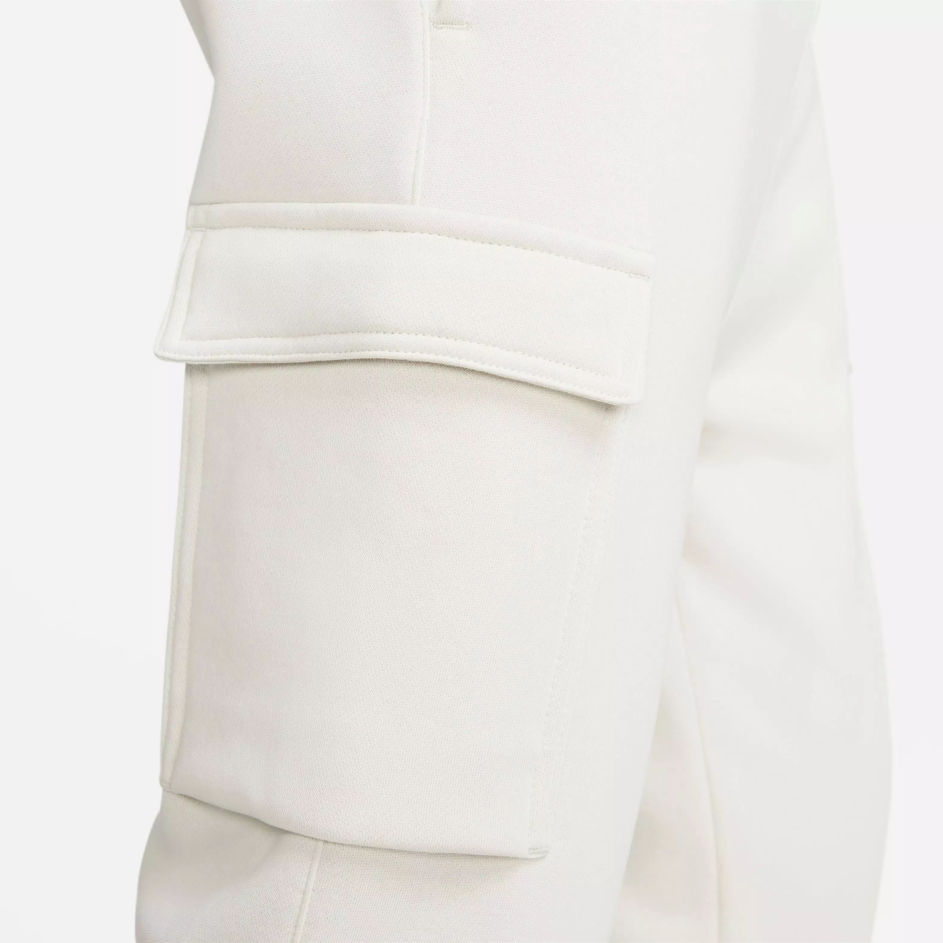 Nike Men's Sportswear Club Fleece Cargo Pants-Bone - BONE