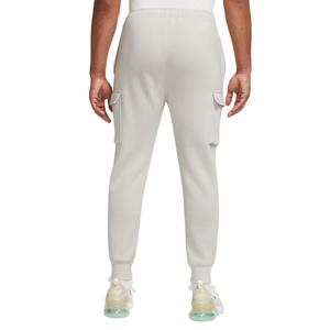Nike Men's Sportswear Club Fleece Cargo Pants-Bone