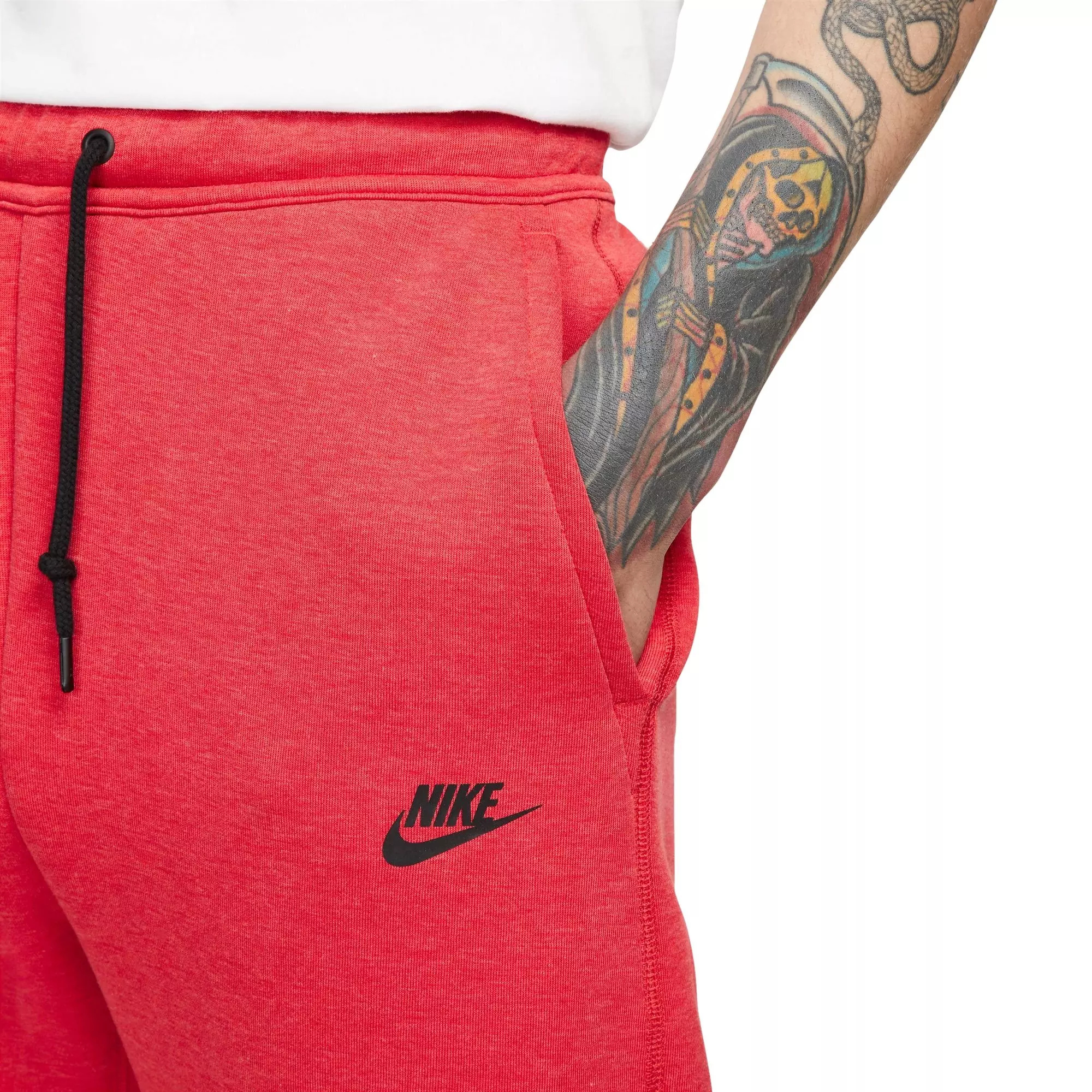 Nike Men's Tech Fleece Jogger - University Red - RED