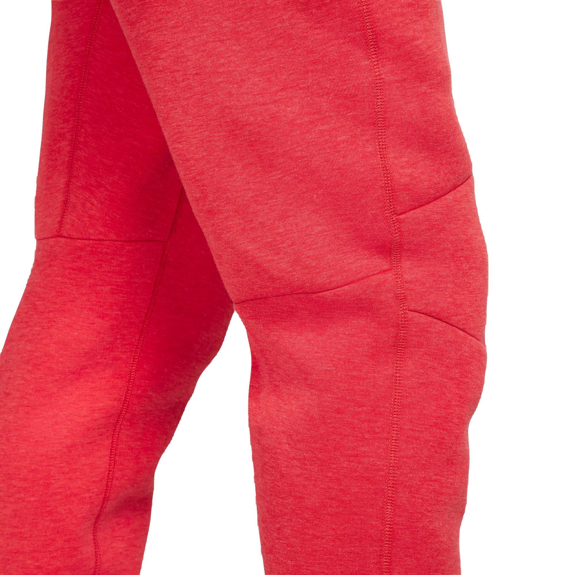 Nike Men's Tech Fleece Jogger - University Red - RED Thumbnail View 6