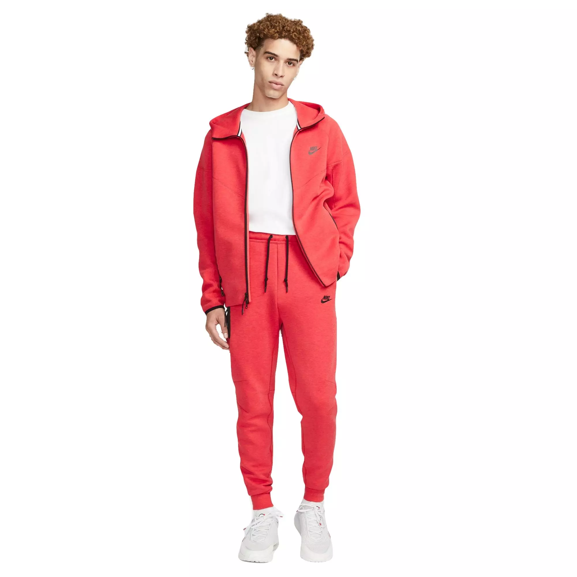 Nike Men's Tech Fleece Jogger - University Red - RED
