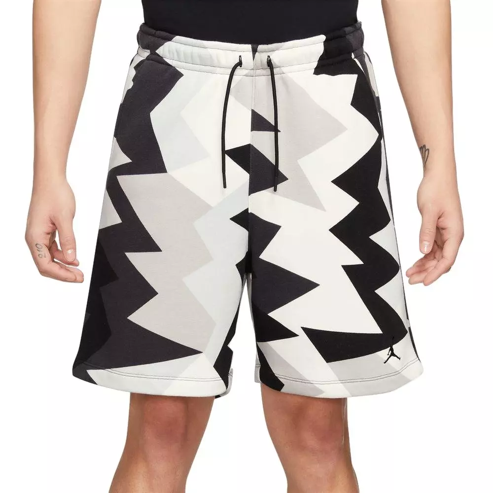 Jordan Men's Flight MVP All Over Print Shorts - BLACK