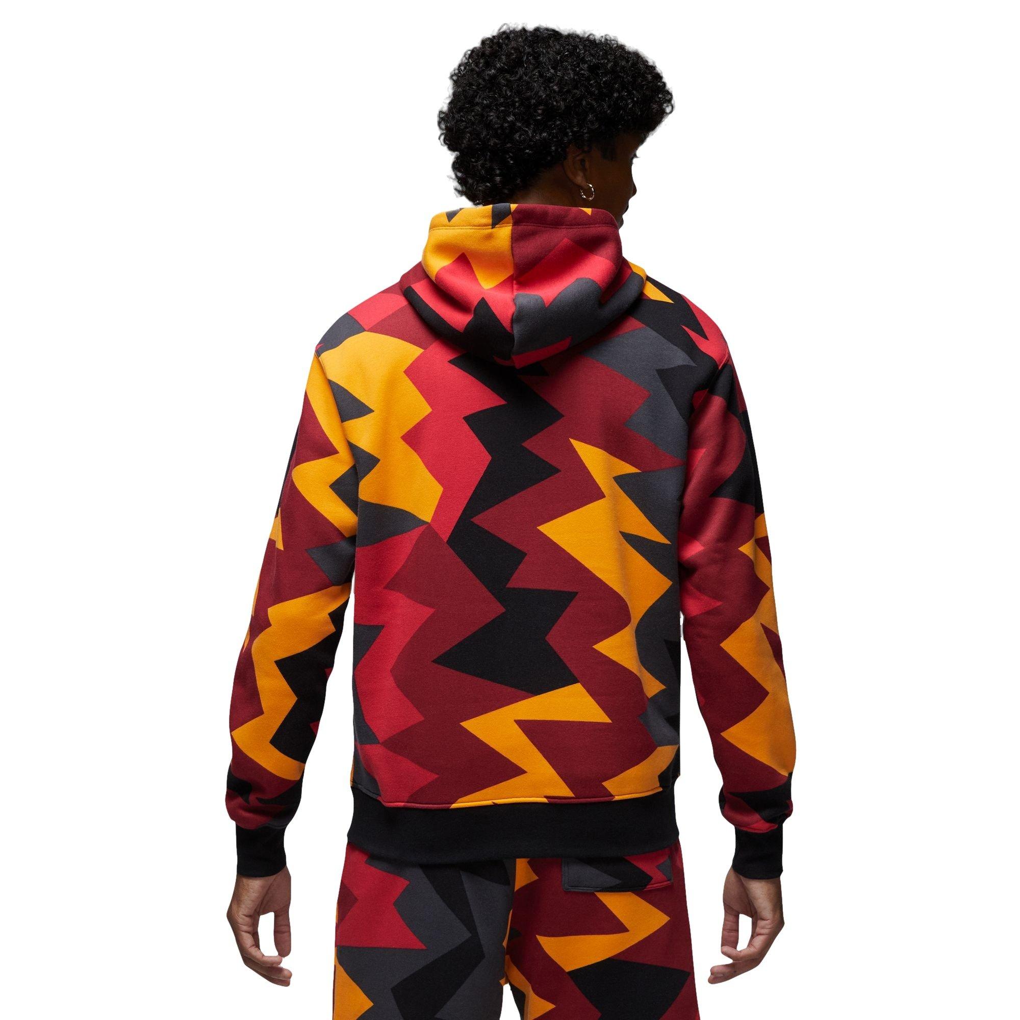 Jordan Flight MVP Fleece Red Pullover Men's Hoodie