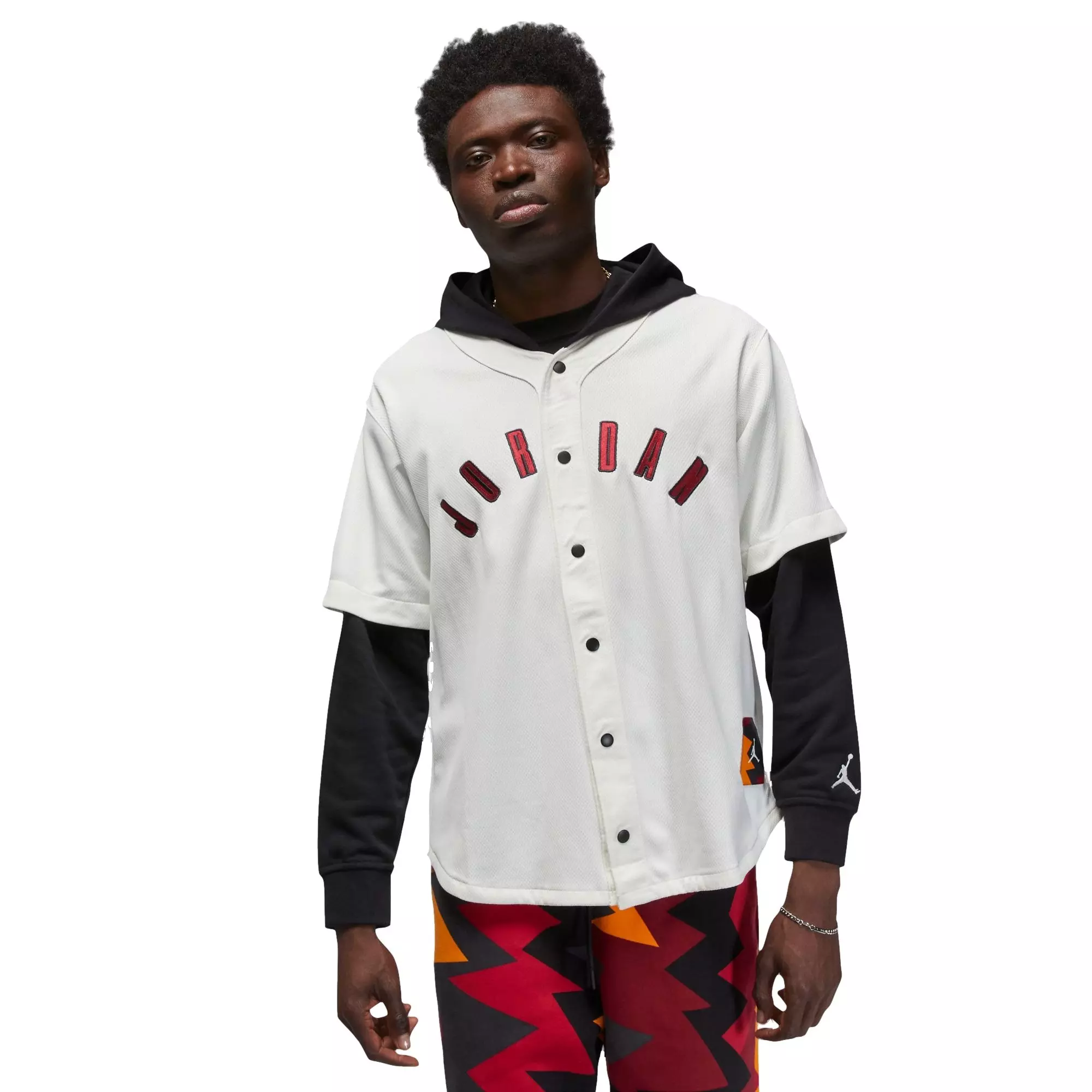 Jordan Men's Flight MVP Baseball Top - OFF-WHITE