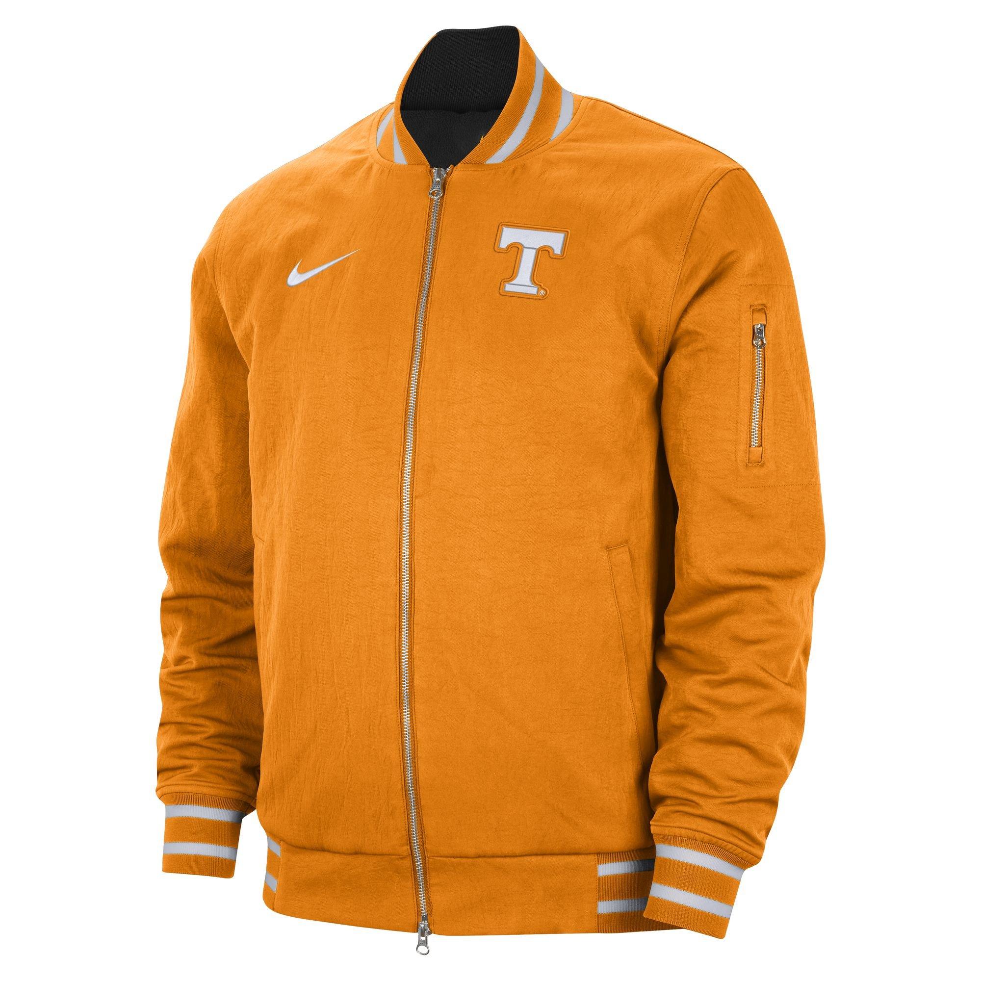 Nike Men's Tennessee Volunteers Full-Zip Bomber Jacket - Hibbett