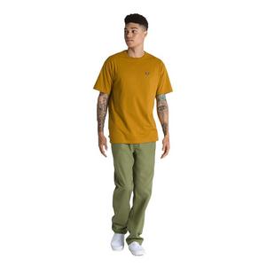 Vans Men's Left Chest Logo Tee-Brown