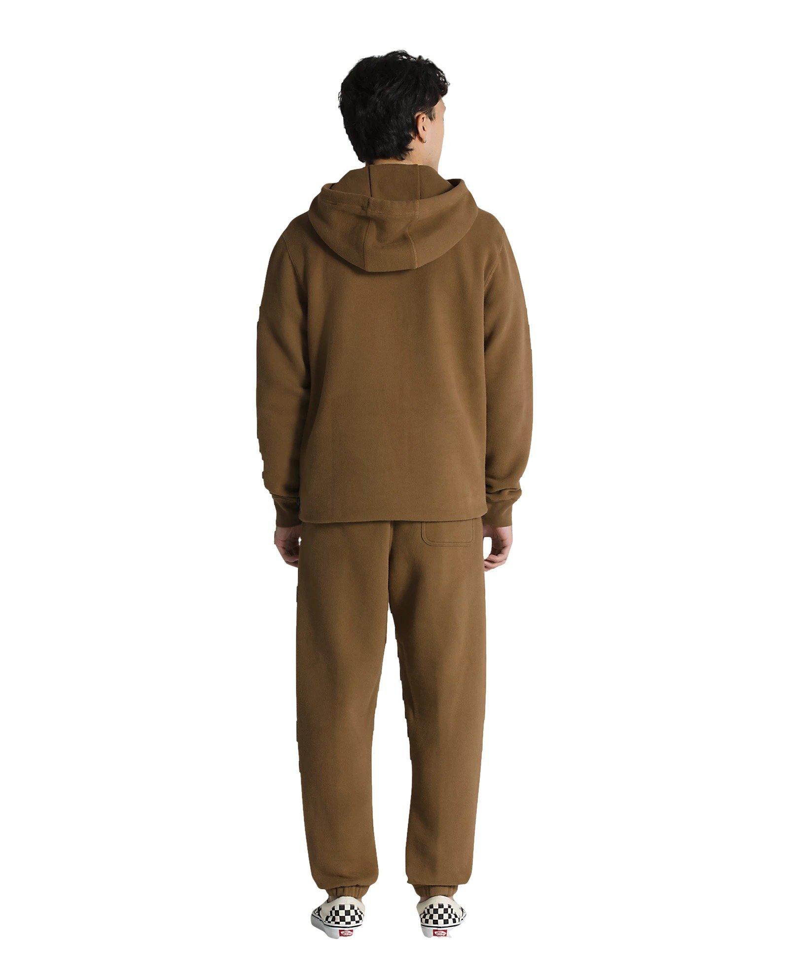 Vans Men's Logo Joggers-Brown - BROWN Thumbnail View 2