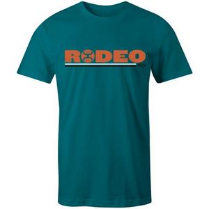 Hooey Men's Rodeo Tee-Teal