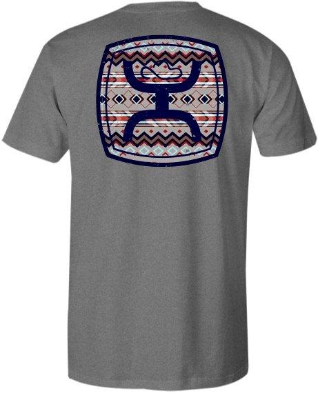 Hooey Men's Zenith Graphic Tee-Grey - GREY Thumbnail View 2