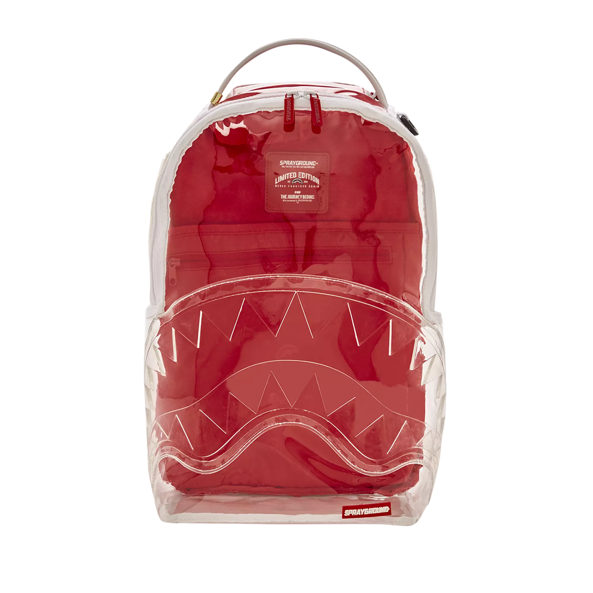 sprayground transparent backpack