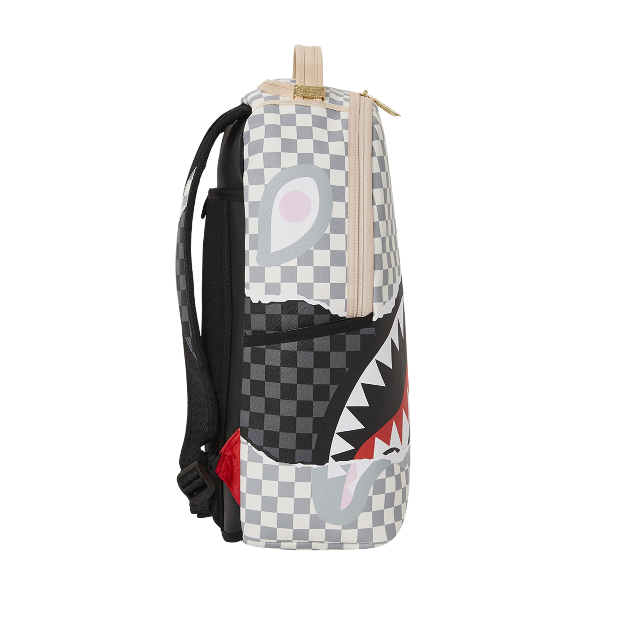 Sprayground Tear It Backpack Black White