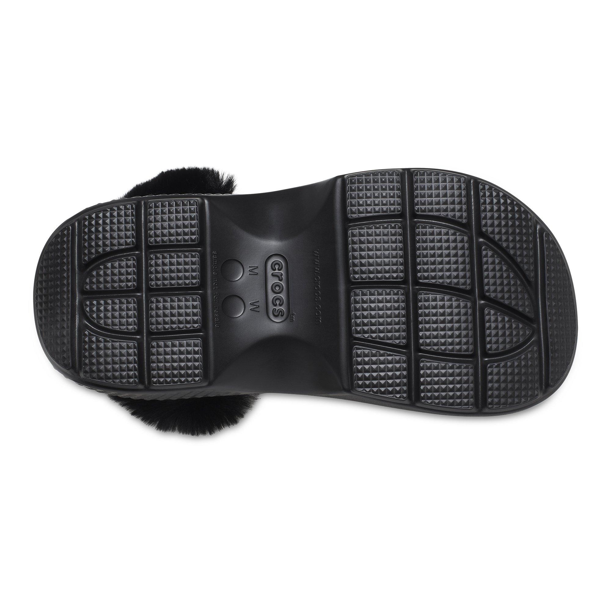 Crocs Stomp Lined "Black" Unisex Clog - BLACK Thumbnail View 6