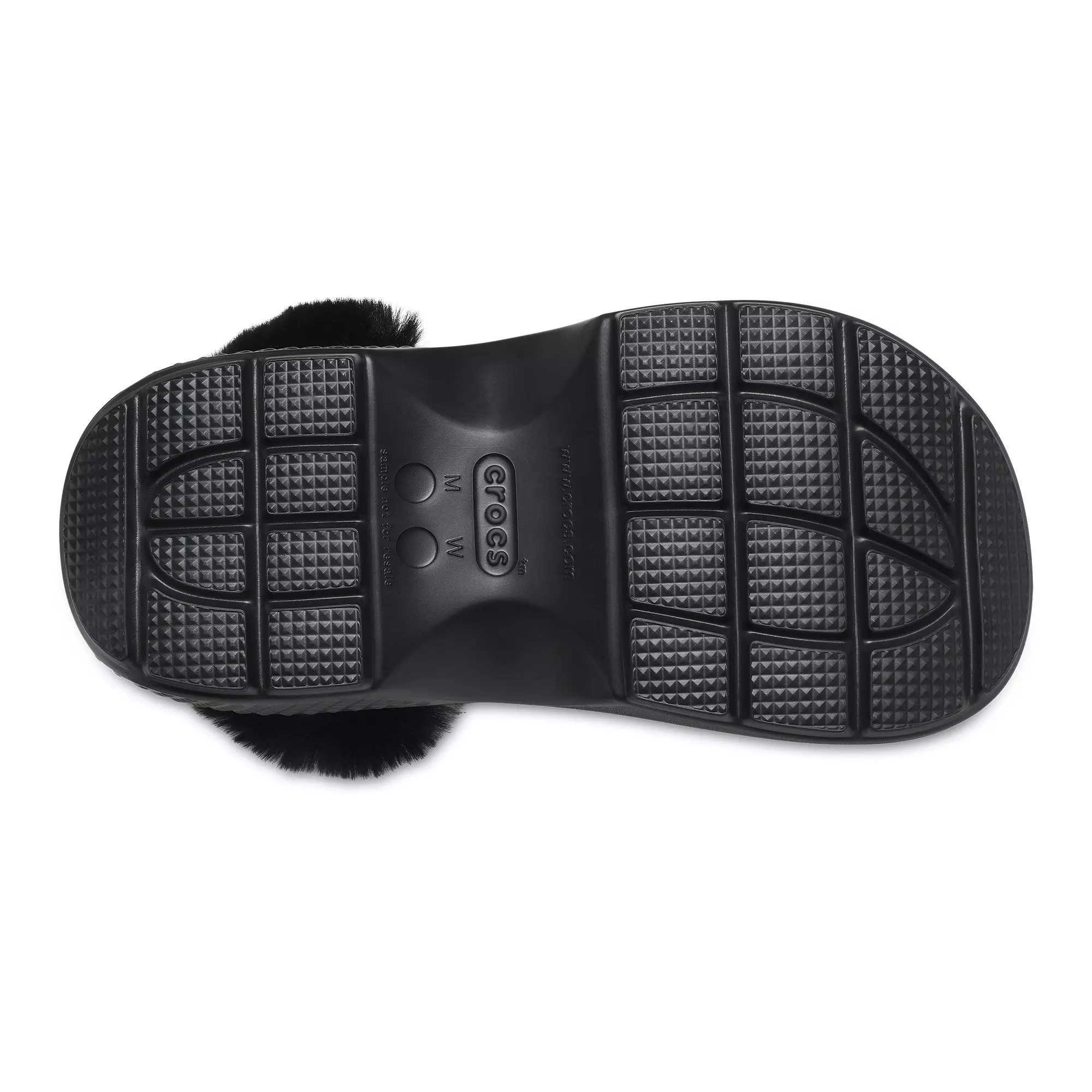 Crocs Stomp Lined "Black" Unisex Clog - BLACK