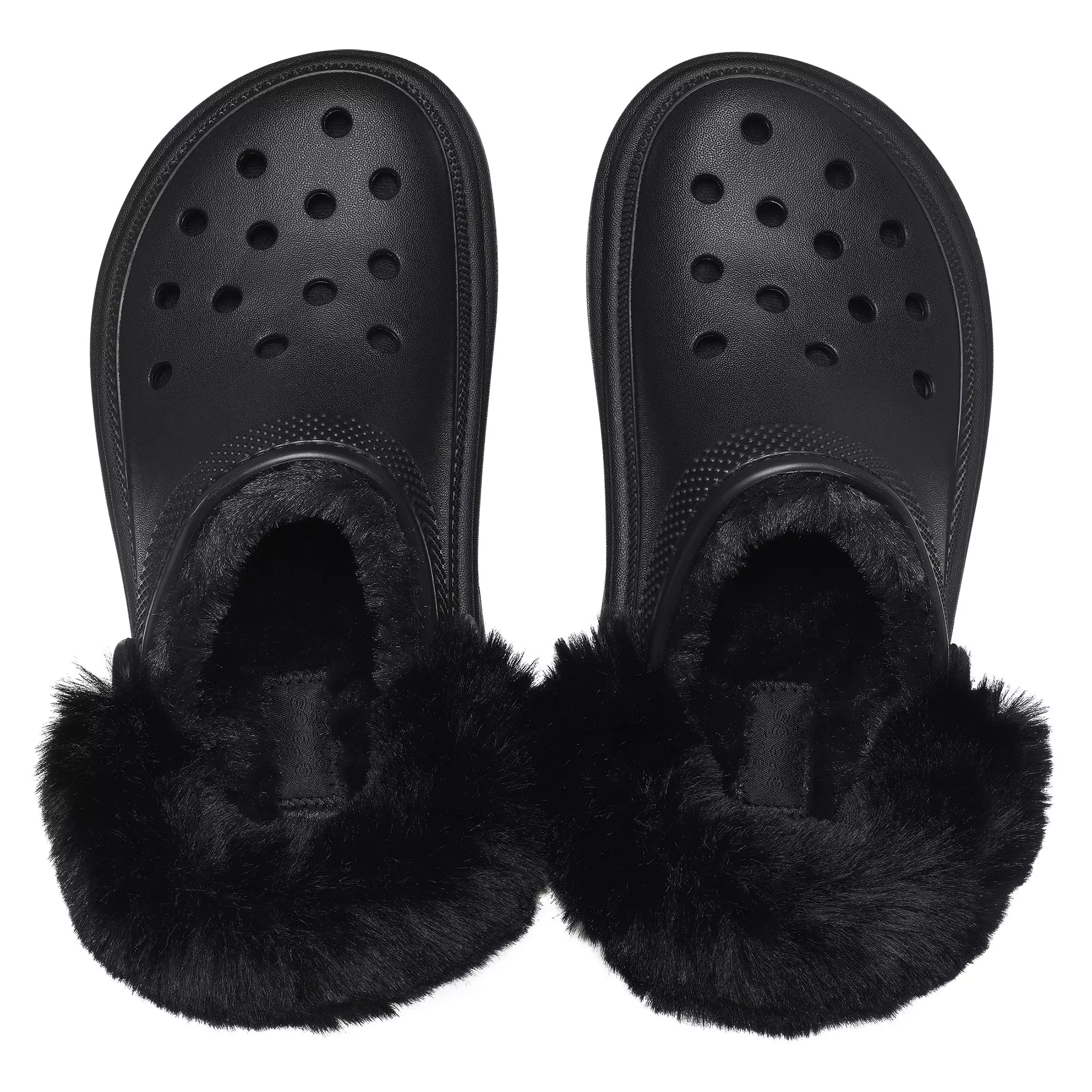 Crocs Stomp Lined "Black" Unisex Clog - BLACK