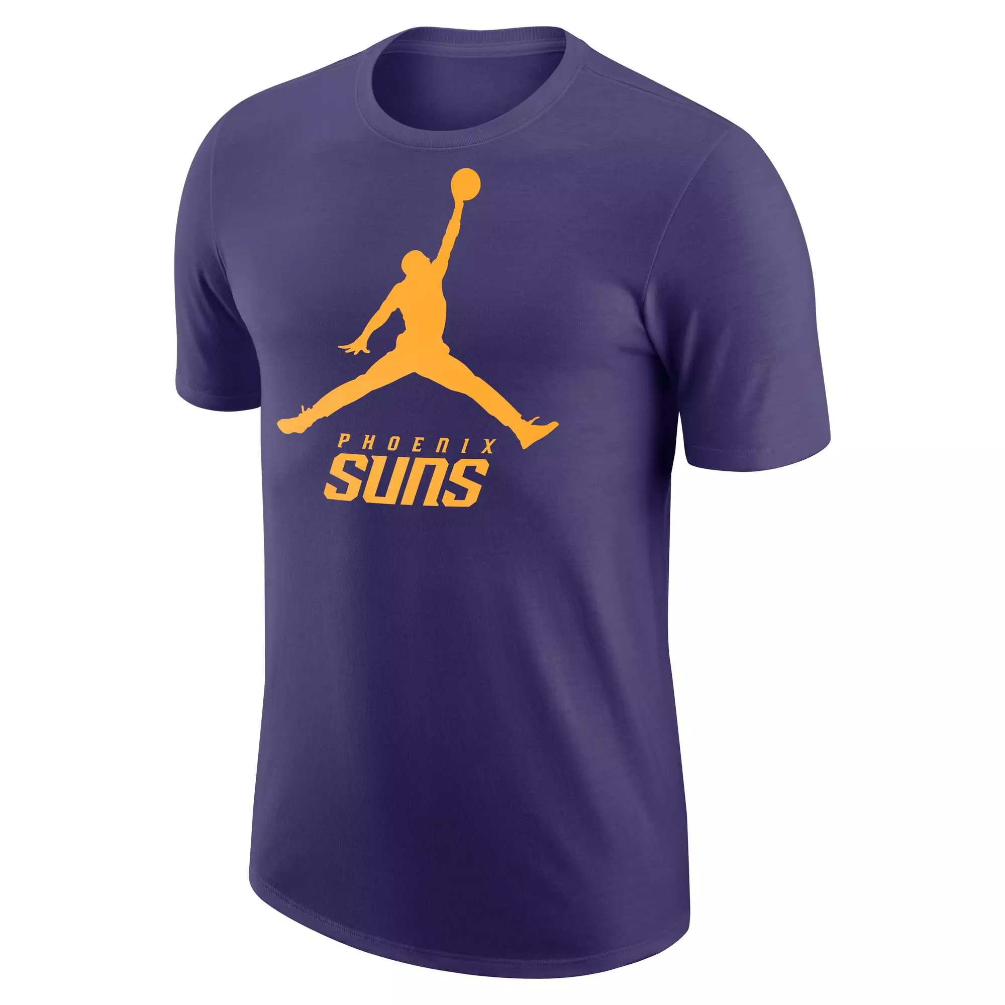 Jordan Men's Phoenix Suns Jumpman Logo Short Sleeve Top - PURPLE
