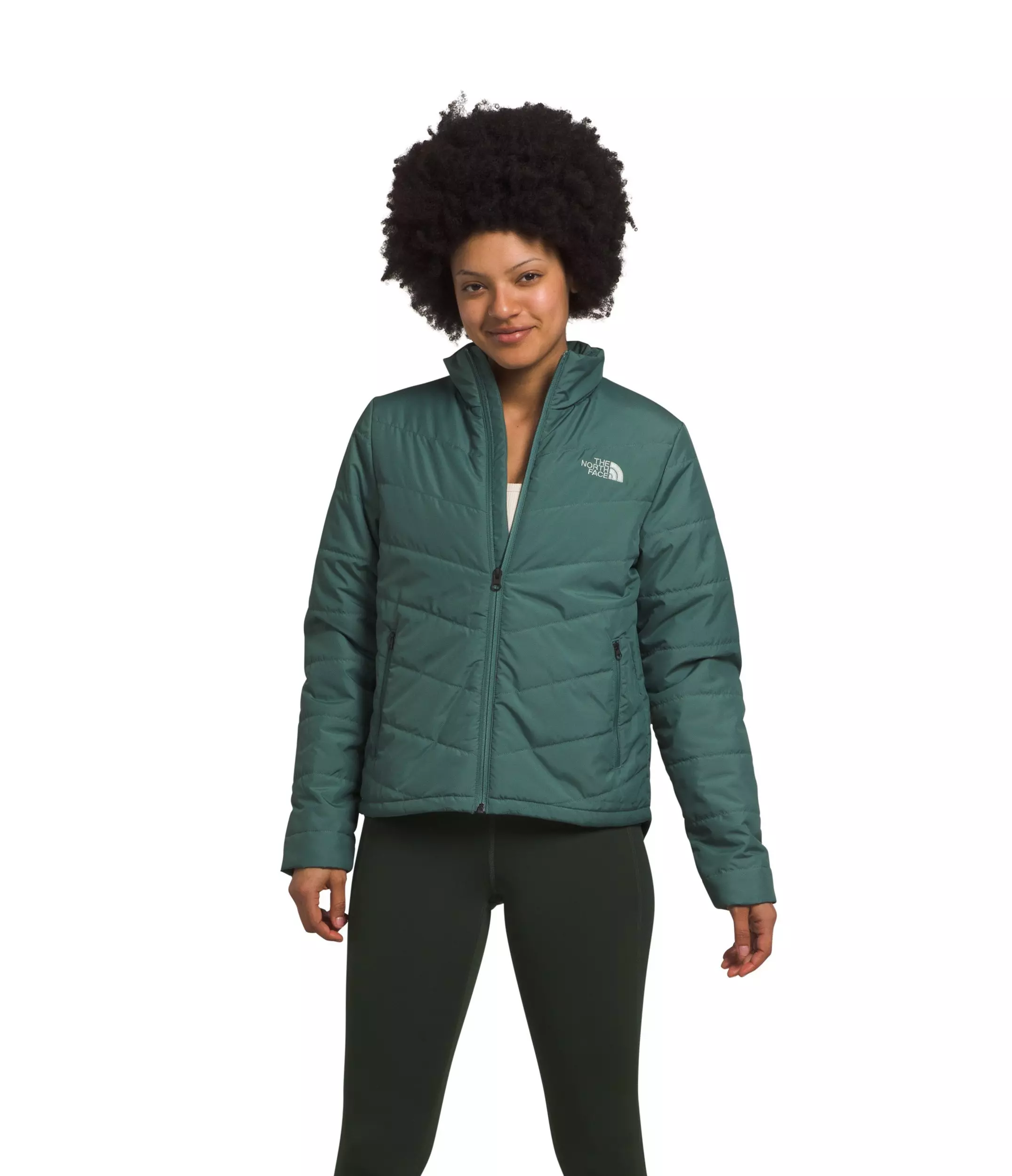 The North Face Women's Tamburello Jacket-Dk Green - DK GREEN