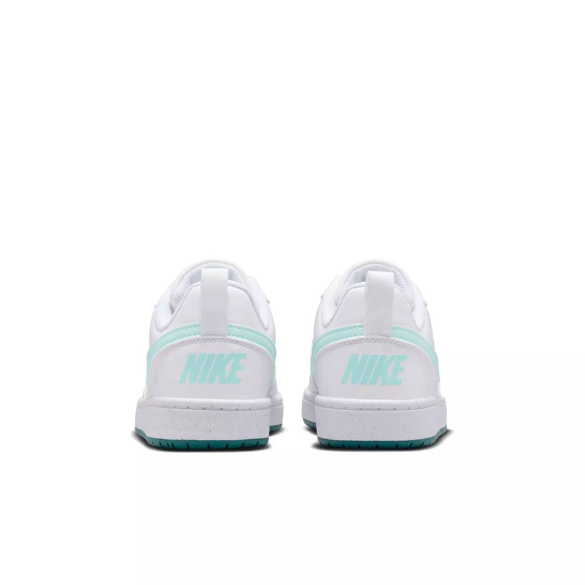Nike Court Borough Low Recraft "White/Teal" Grade School Girls' Shoe - WHITE/TEAL