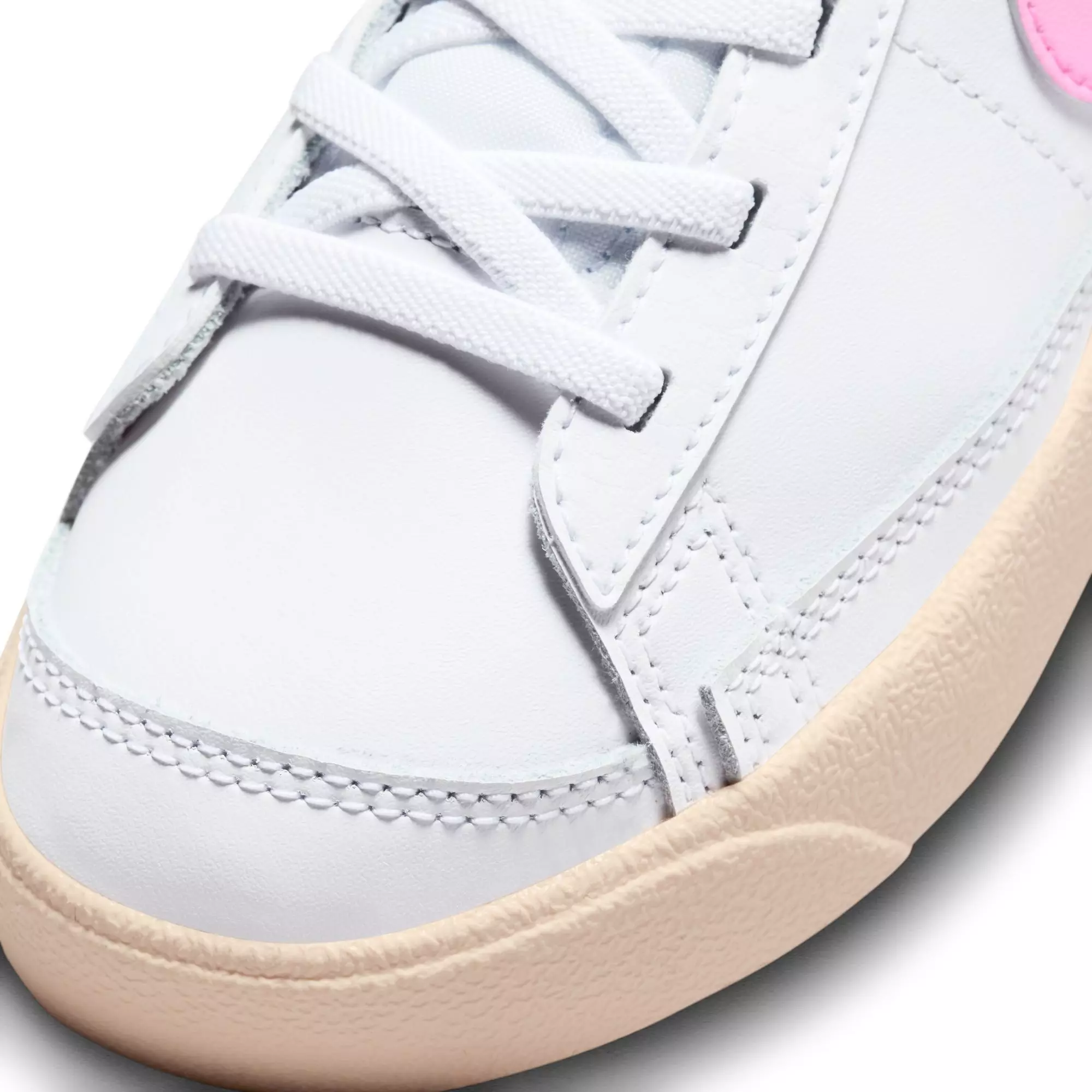 Nike Blazer Mid '77 "White/Pink Spell/Guava Ice/Jade Ice" Preschool Girls' Shoe - WHITE/PINK