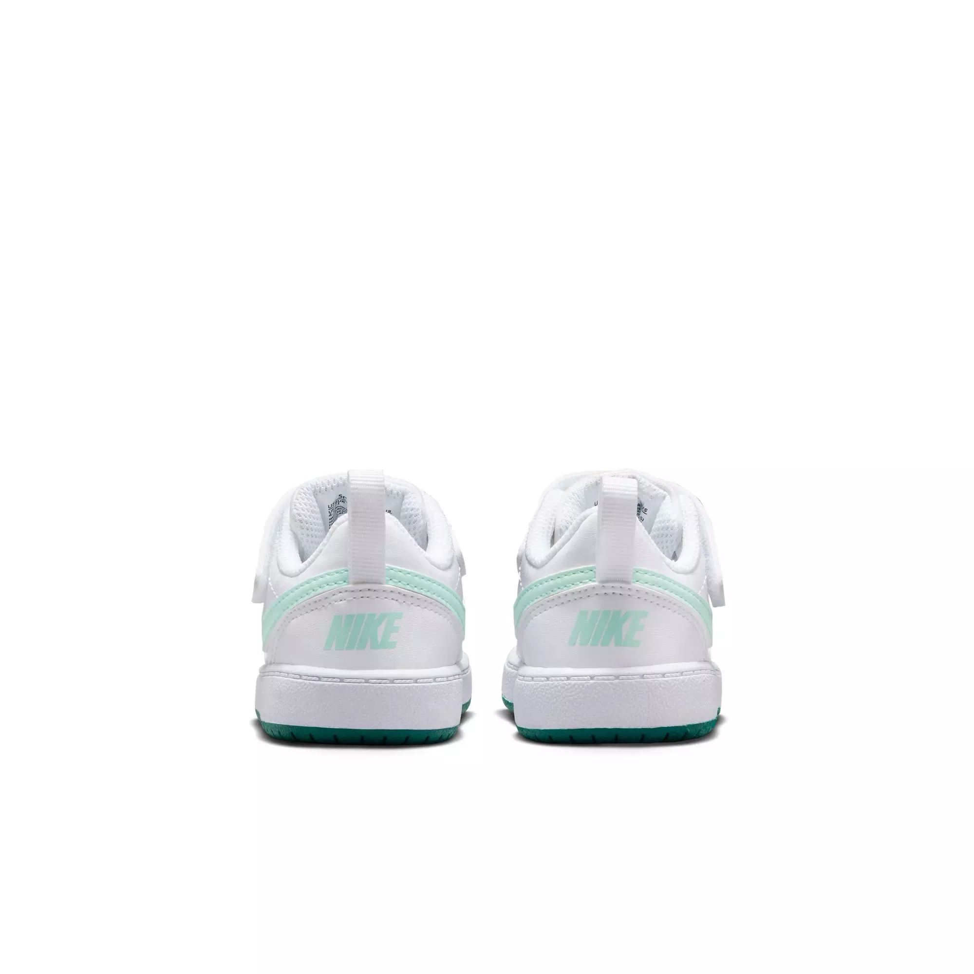 Nike Court Borough Low "White/Teal" Toddler Girls' Shoe - WHITE/TEAL
