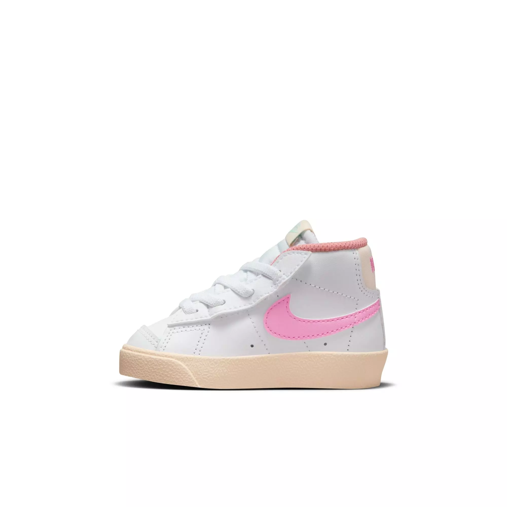 Nike Blazer Mid '77 "White/Pink Spell/Guava Ice/Jade Ice" Toddler Girls' Shoe - WHITE/PINK