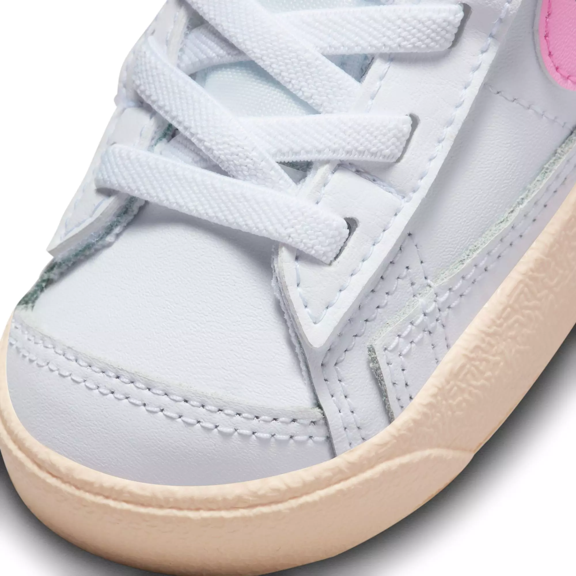 Nike Blazer Mid '77 "White/Pink Spell/Guava Ice/Jade Ice" Toddler Girls' Shoe - WHITE/PINK
