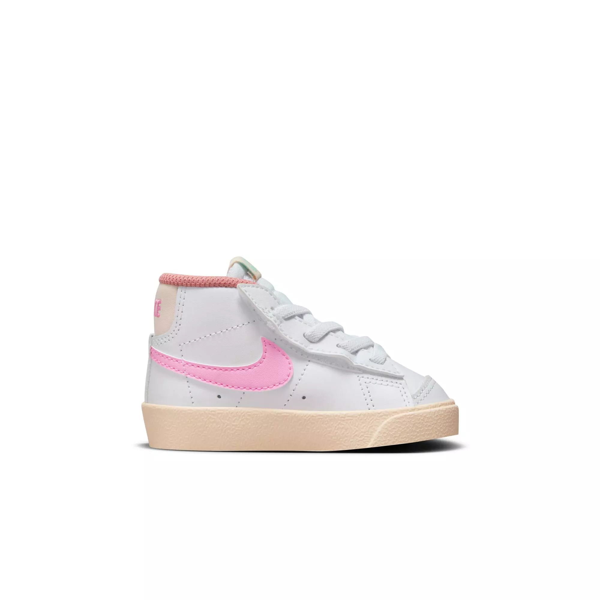 Nike Blazer Mid '77 "White/Pink Spell/Guava Ice/Jade Ice" Toddler Girls' Shoe - WHITE/PINK