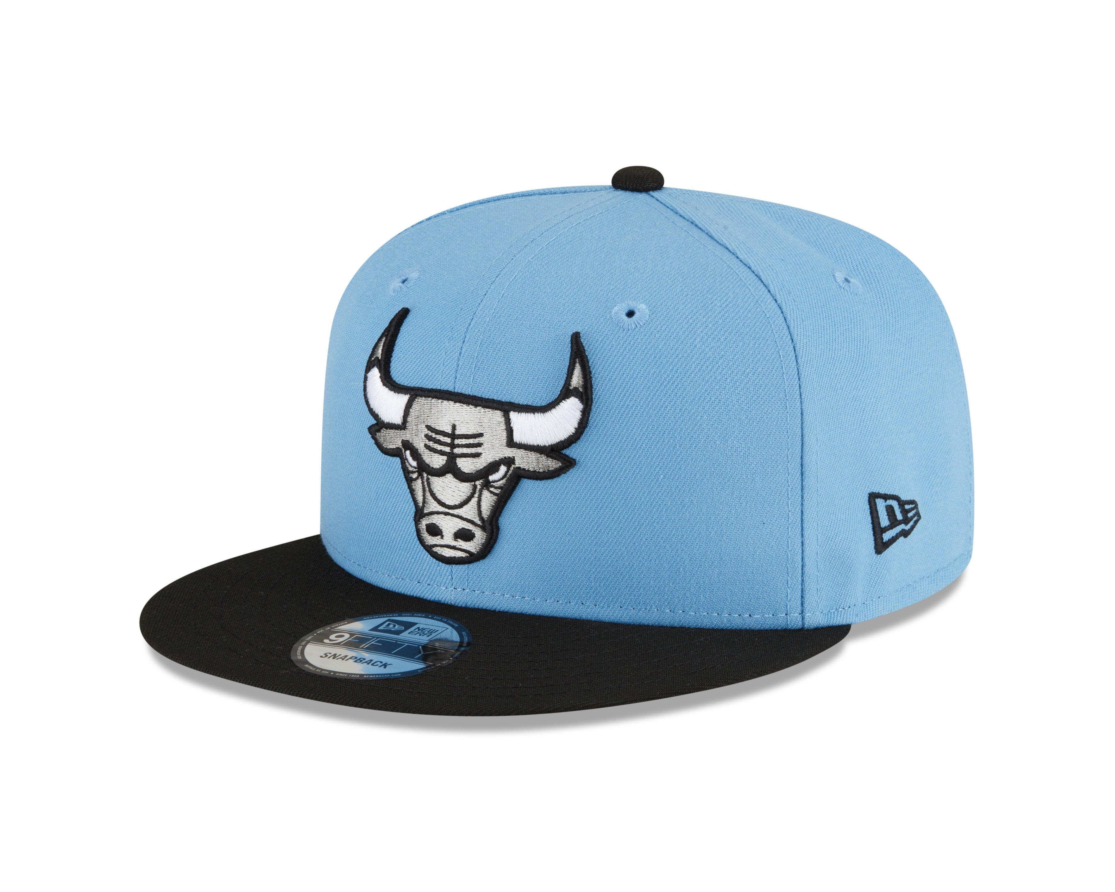 Chicago Bulls 9fifty Snapback Hat - BLACK/BLUE