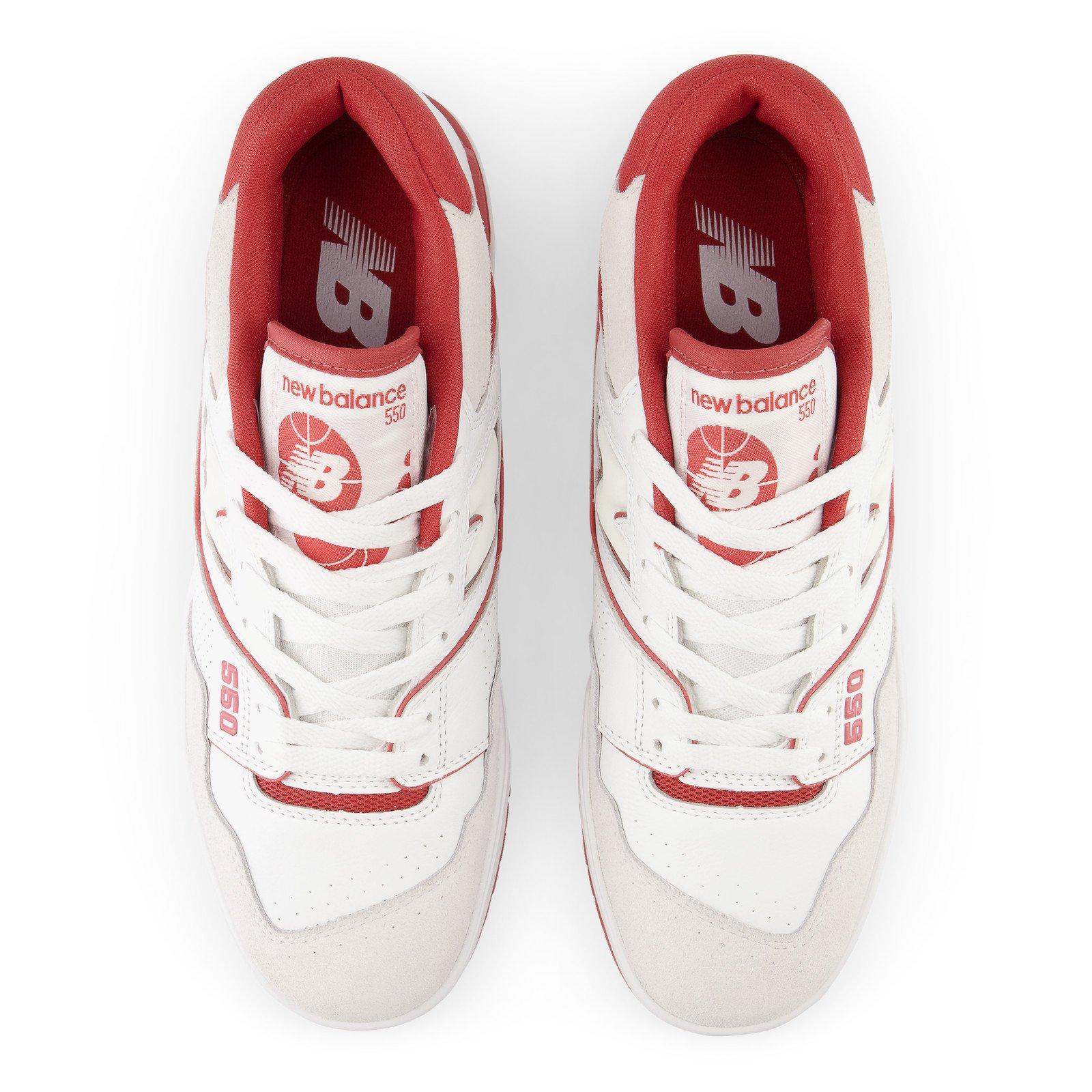 New Balance 550 (White/Red) 11.5