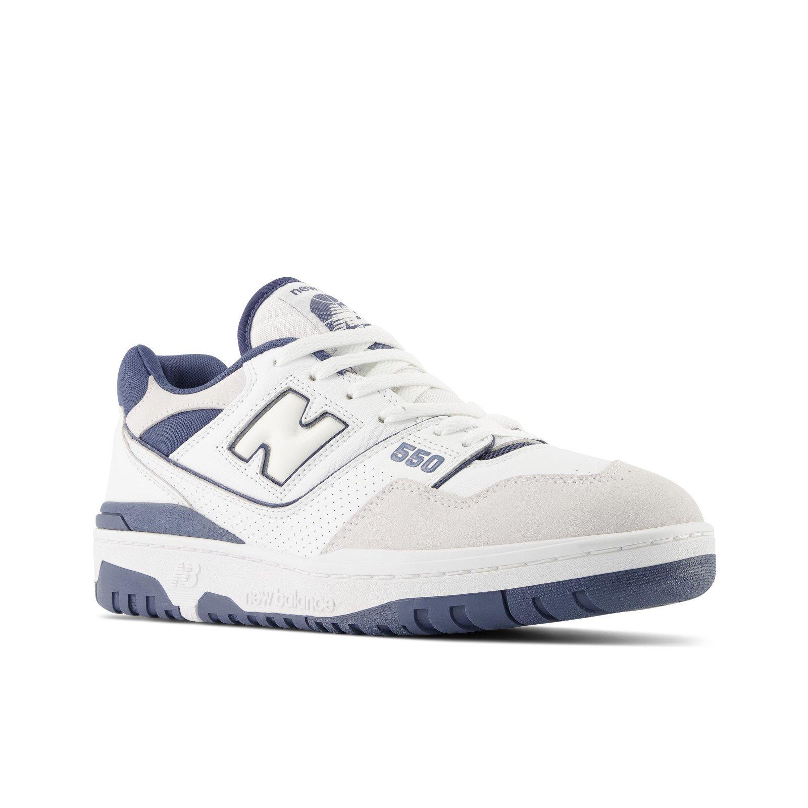 New Balance 550 White/White Women's Shoe - Hibbett