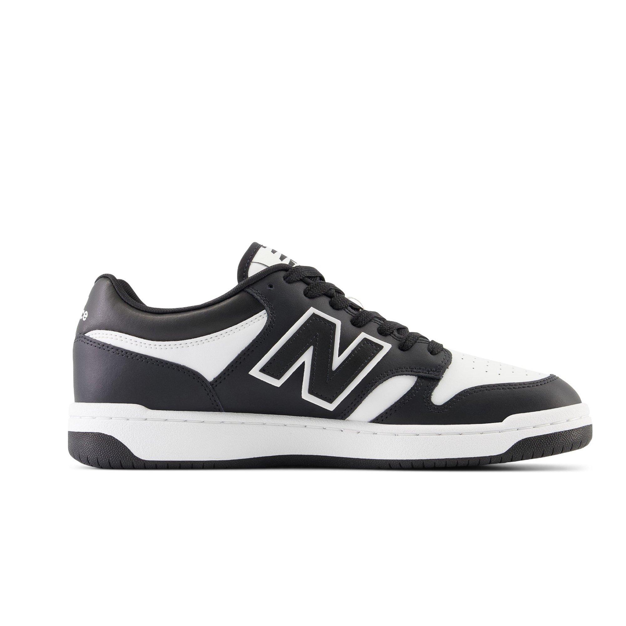 New Balance BB480 Unisex Black/White Shoe