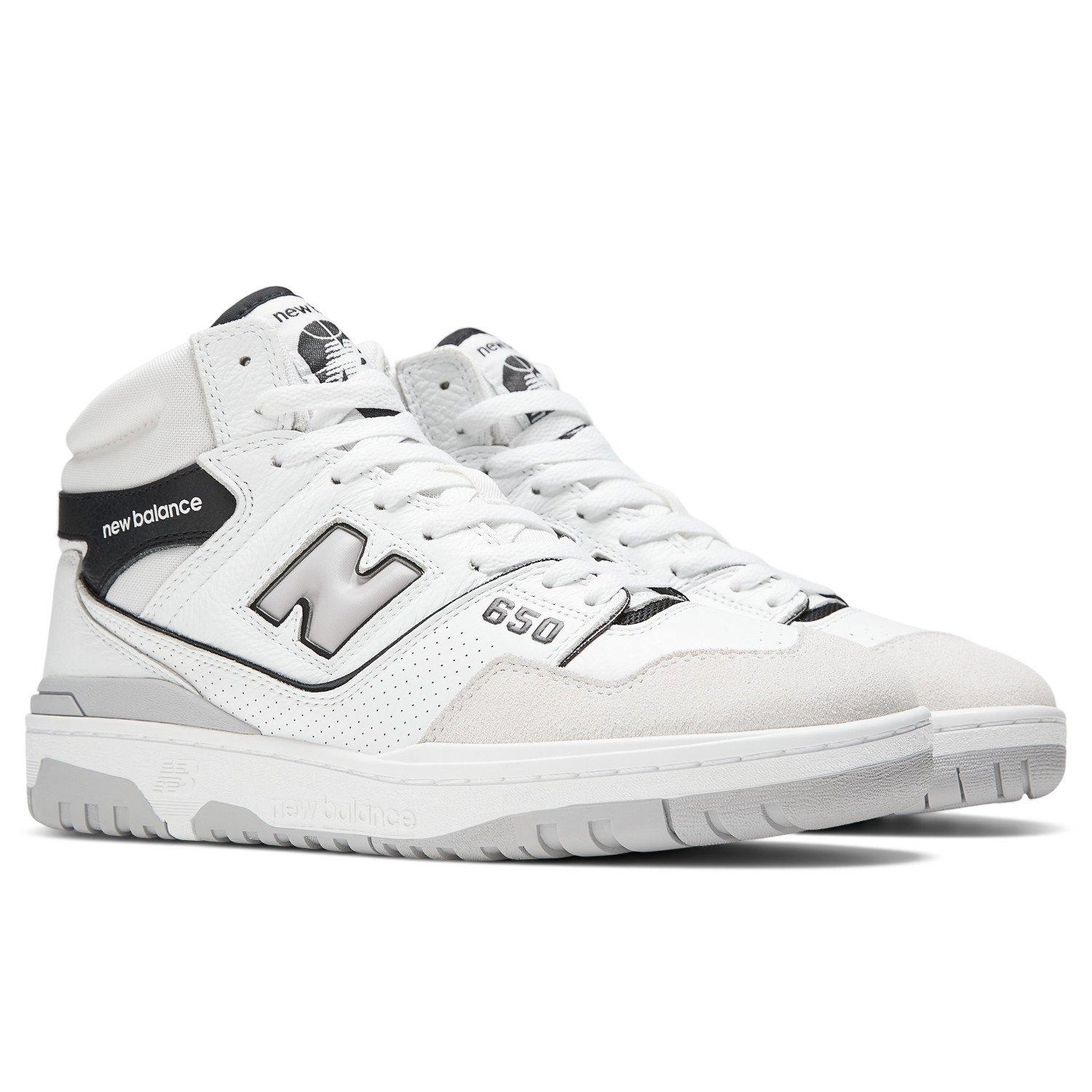 New Balance 650 Unisex White/Black Shoe