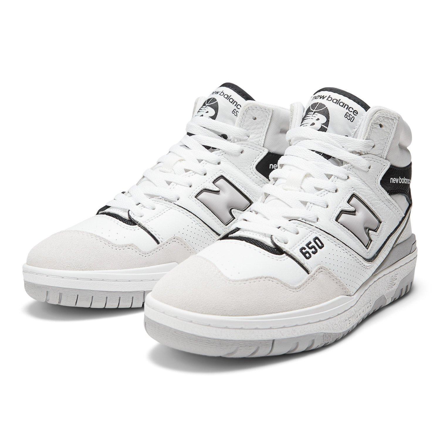 New Balance 650 Unisex White/Black Shoe