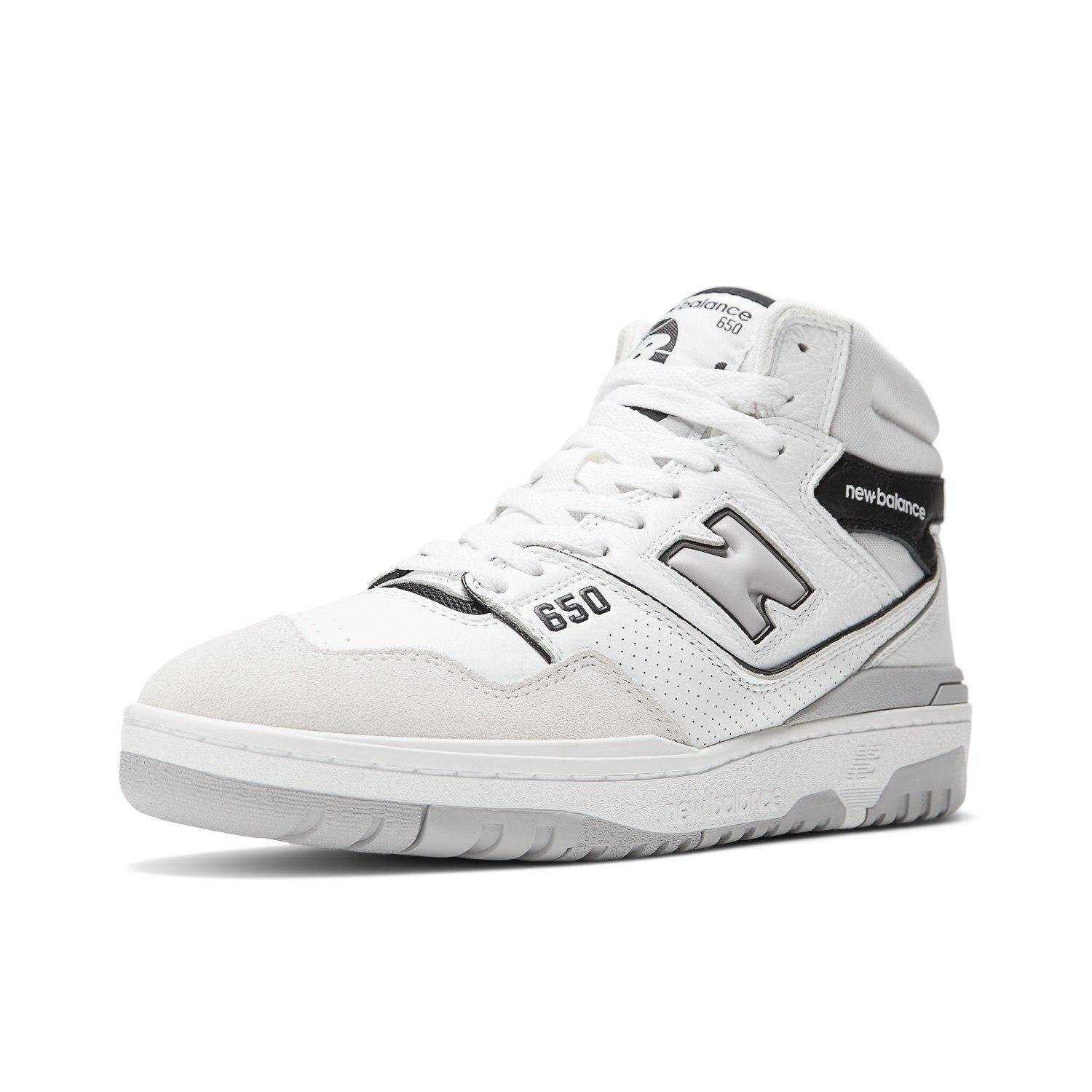 New Balance 650 Unisex White/Black Shoe