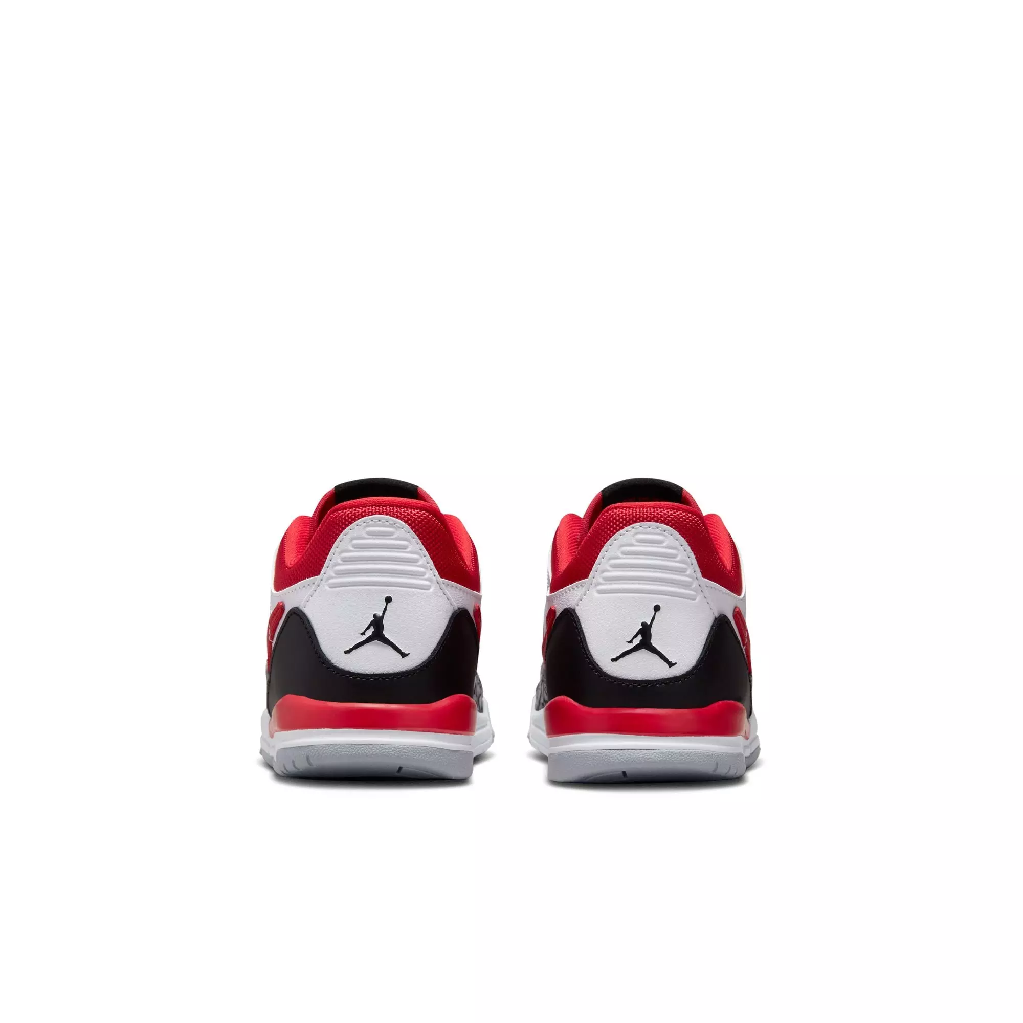 Jordan Legacy 312 Low "White/Fire Red/Black/Wolf Grey" Preschool Boys' Shoe - WHITE/RED/BLACK