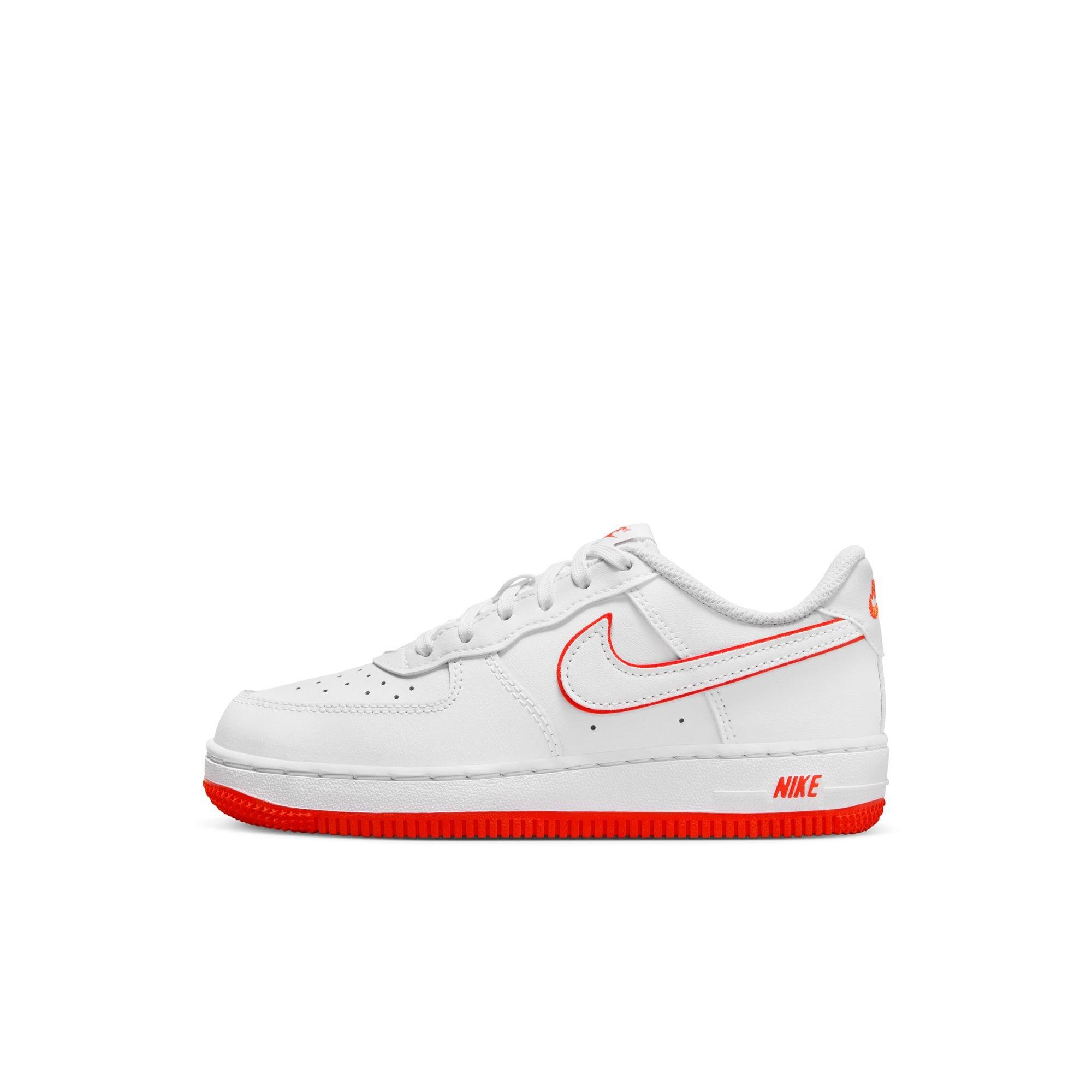Boys Grade School Nike Air Force 1 LV8 Pale Ivory/White-Picante Red-Ba –  Shoe Gallery Inc