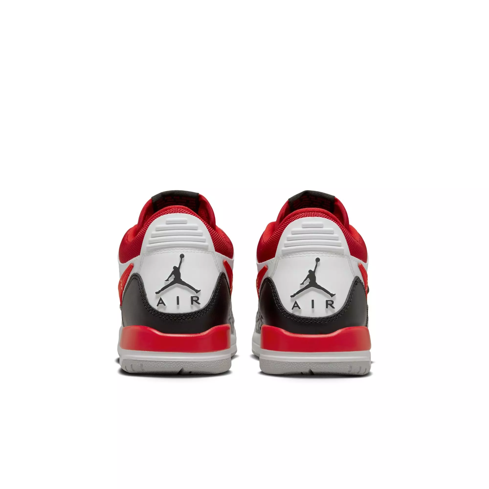 Jordan Legacy 312 Low "White/Fire Red/Black/Wolf Grey" Grade School Boys' Shoe - WHITE/RED/BLACK