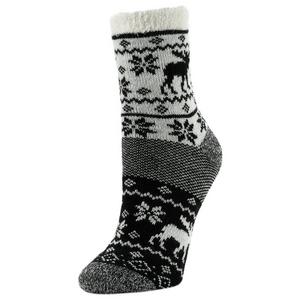 Implus Fireside You Moose You Lose Crew Socks