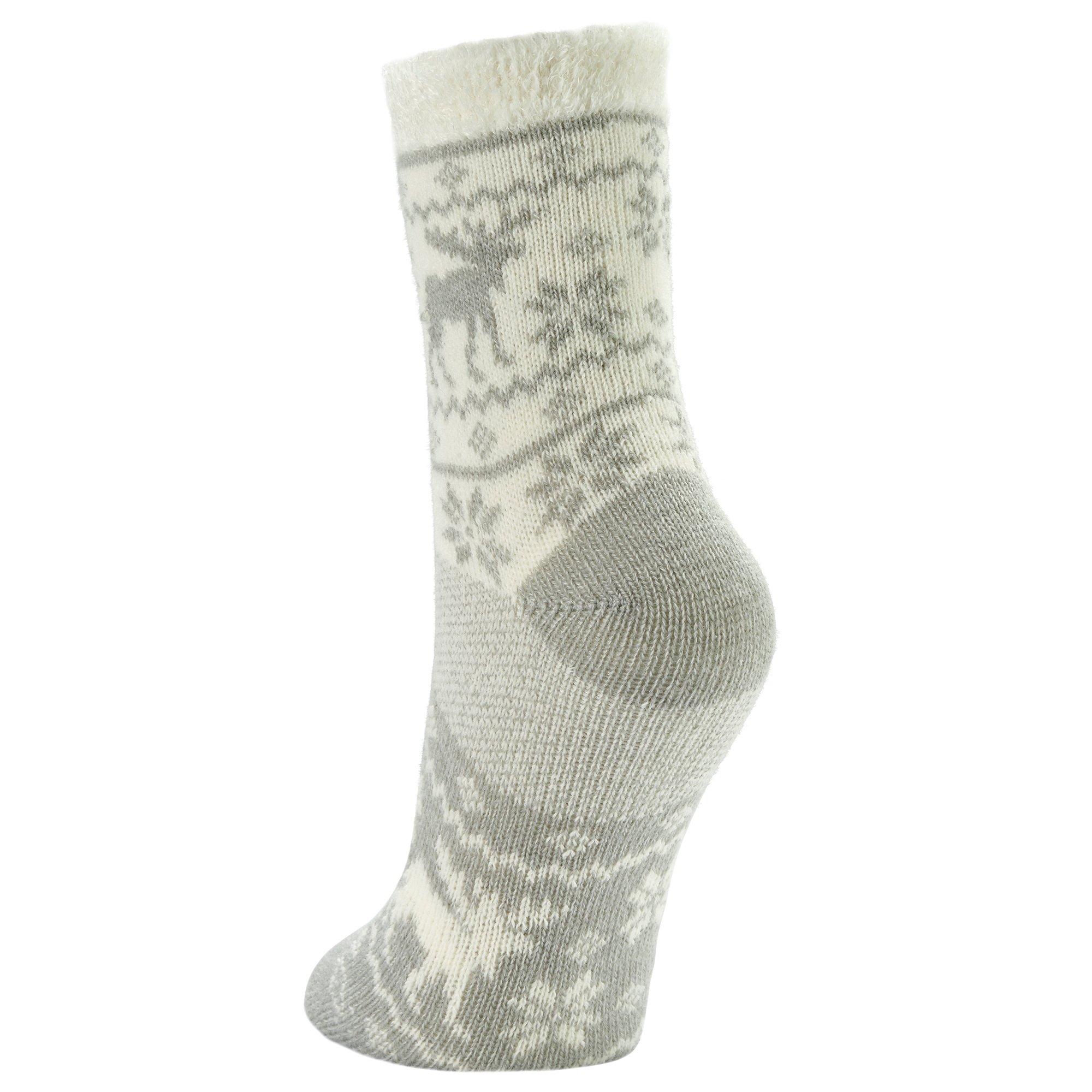 thumbnail image 2 of Fireside Crew Socks - Ultra Soft Cotton Modal Socks Made In USA 2 of 12