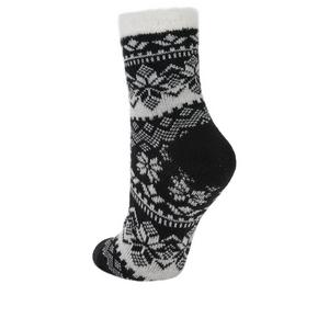 Implus Fireside Nordic Crew Socks-Black