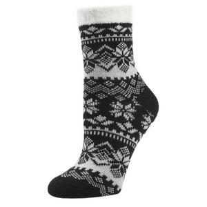 Implus Fireside Nordic Crew Socks-Black