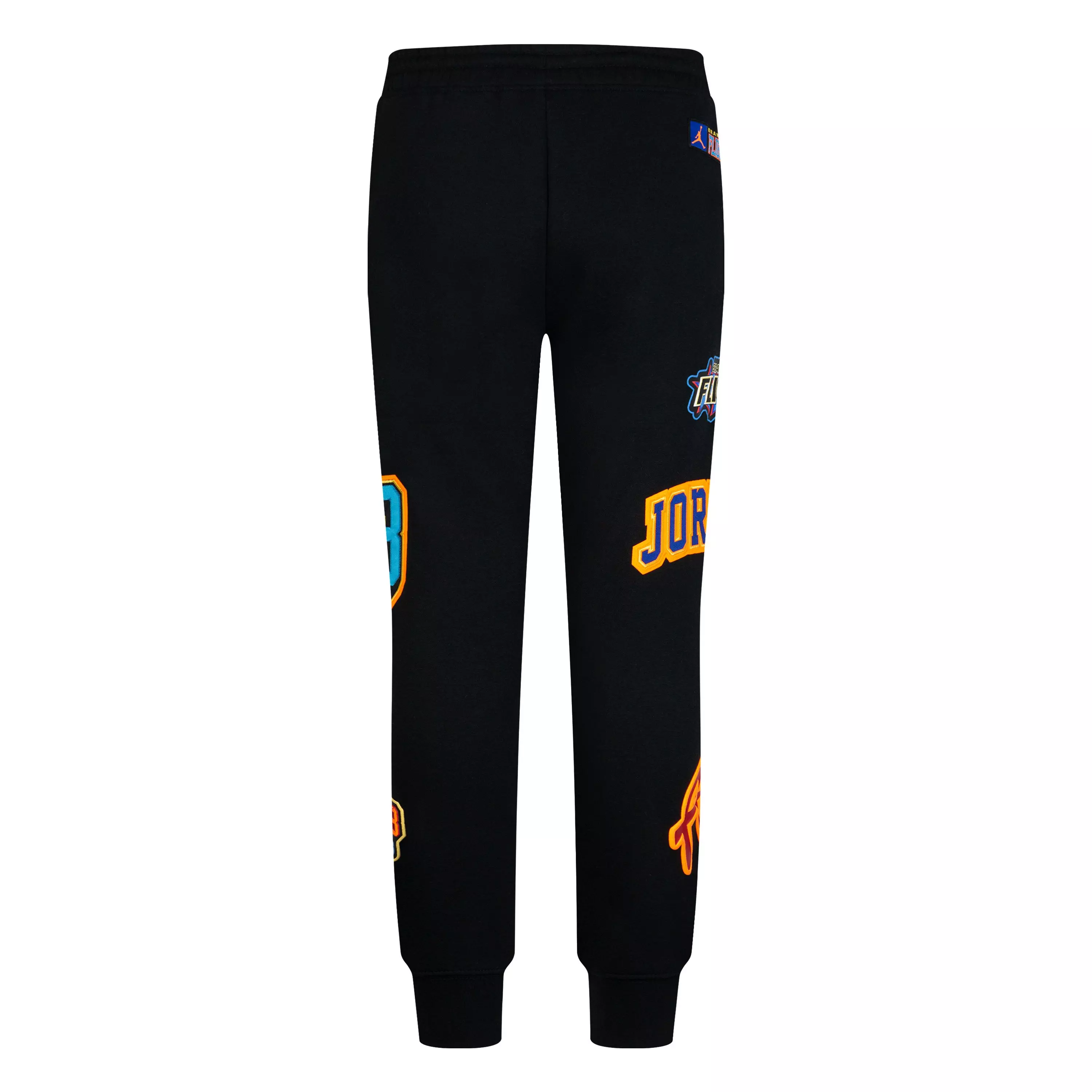 Jordan Big Boys' Patch Work Joggers - BLACK