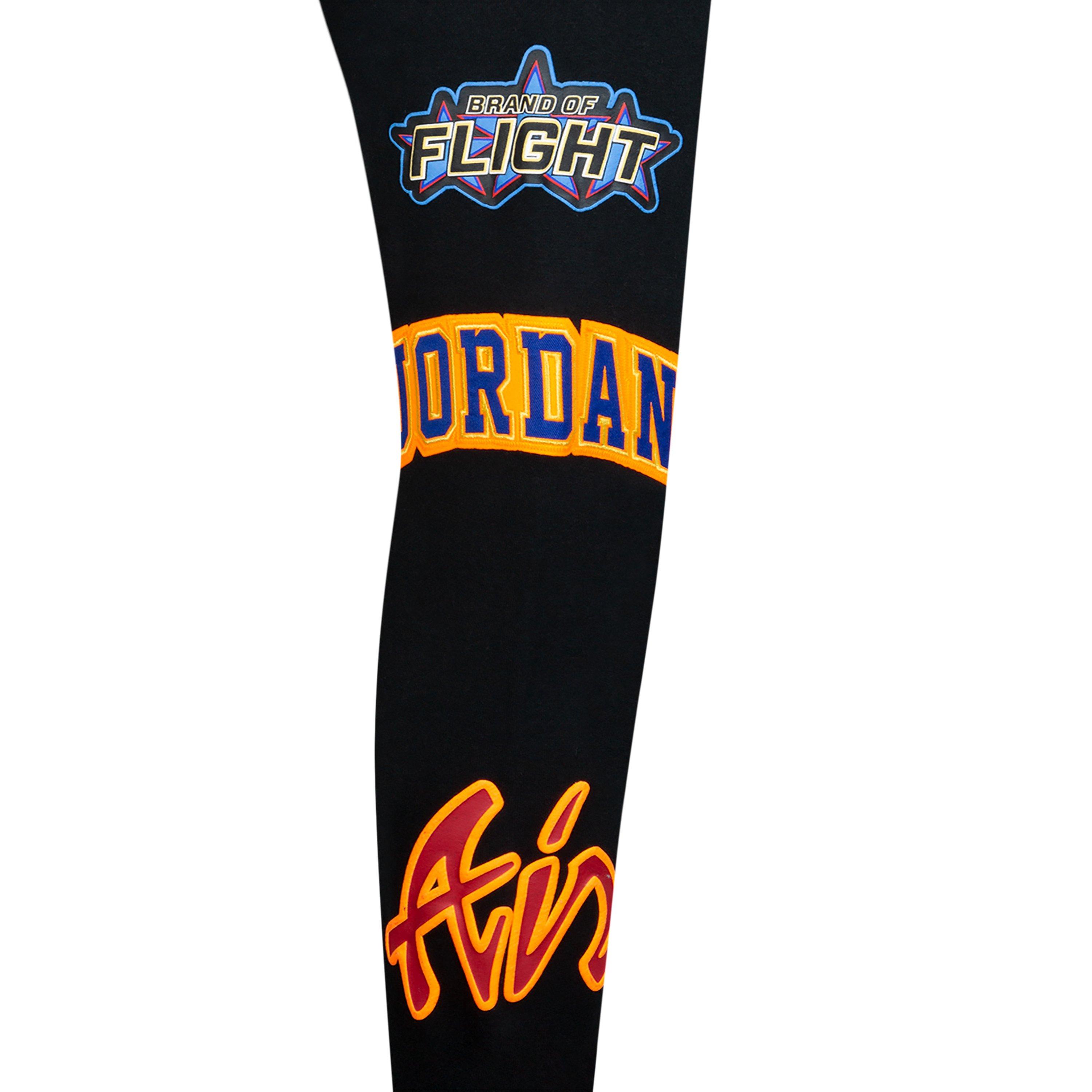 Jordan Big Boys' Patch Work Joggers - BLACK Thumbnail View 5