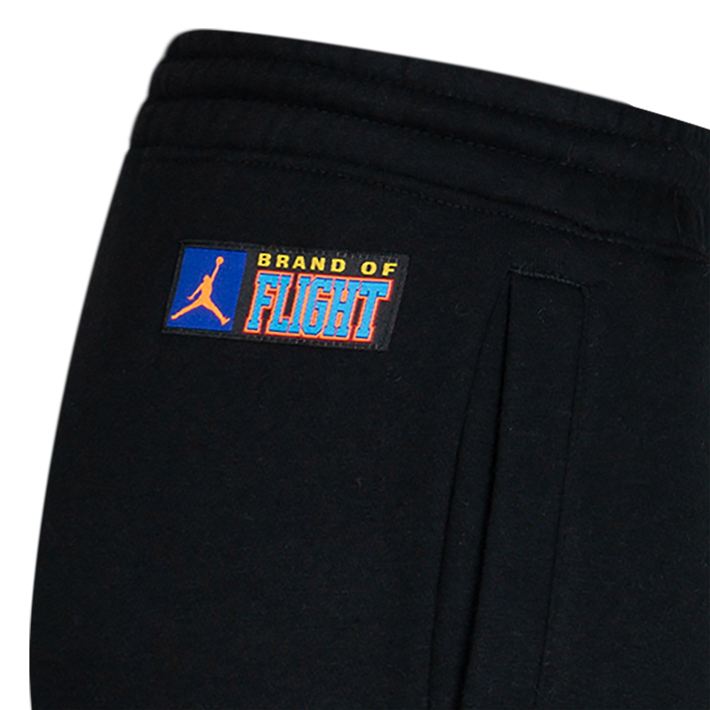 Jordan Big Boys' Patch Work Joggers - BLACK Thumbnail View 6