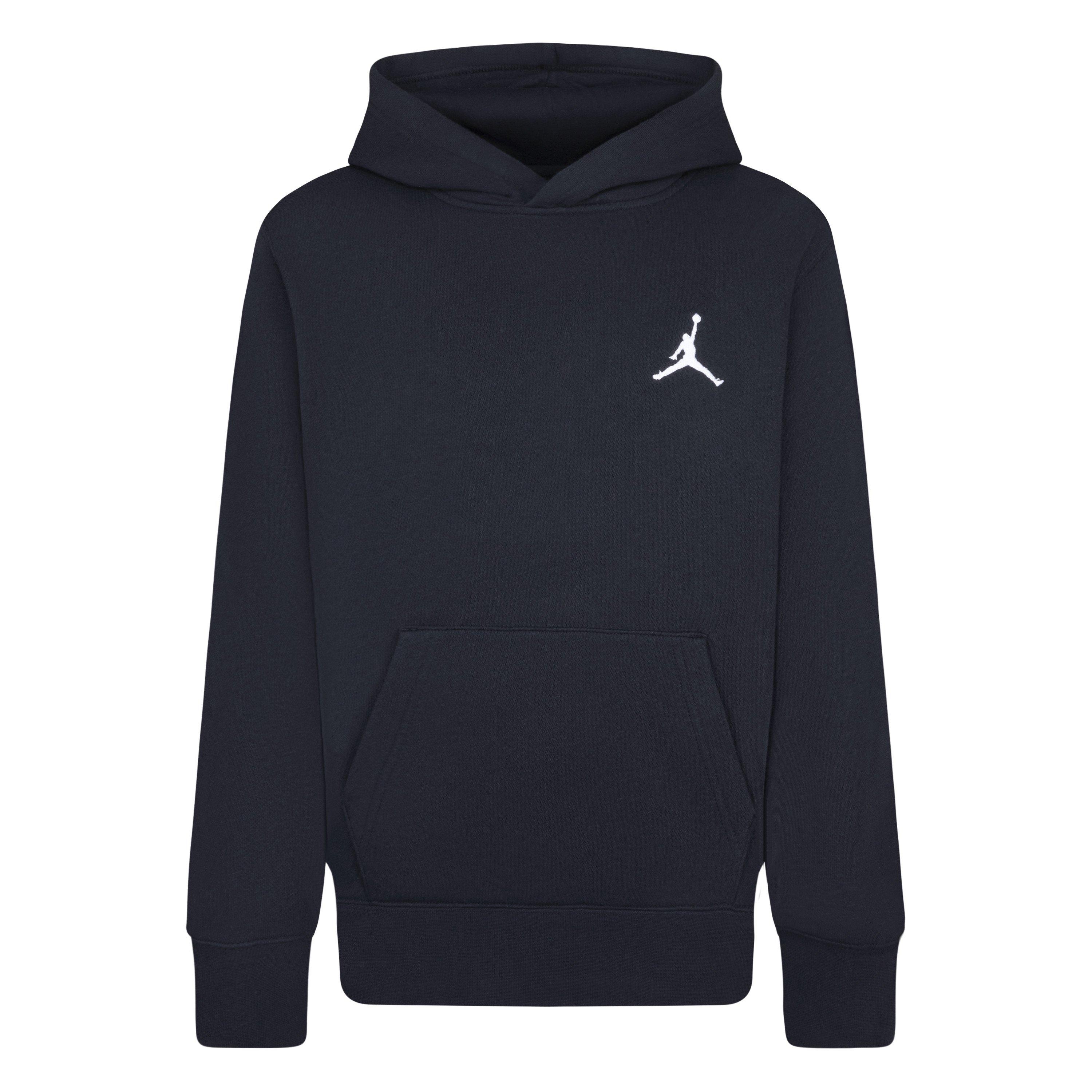 Jordan Essentials Pullover Big Boys' Black Hoodie