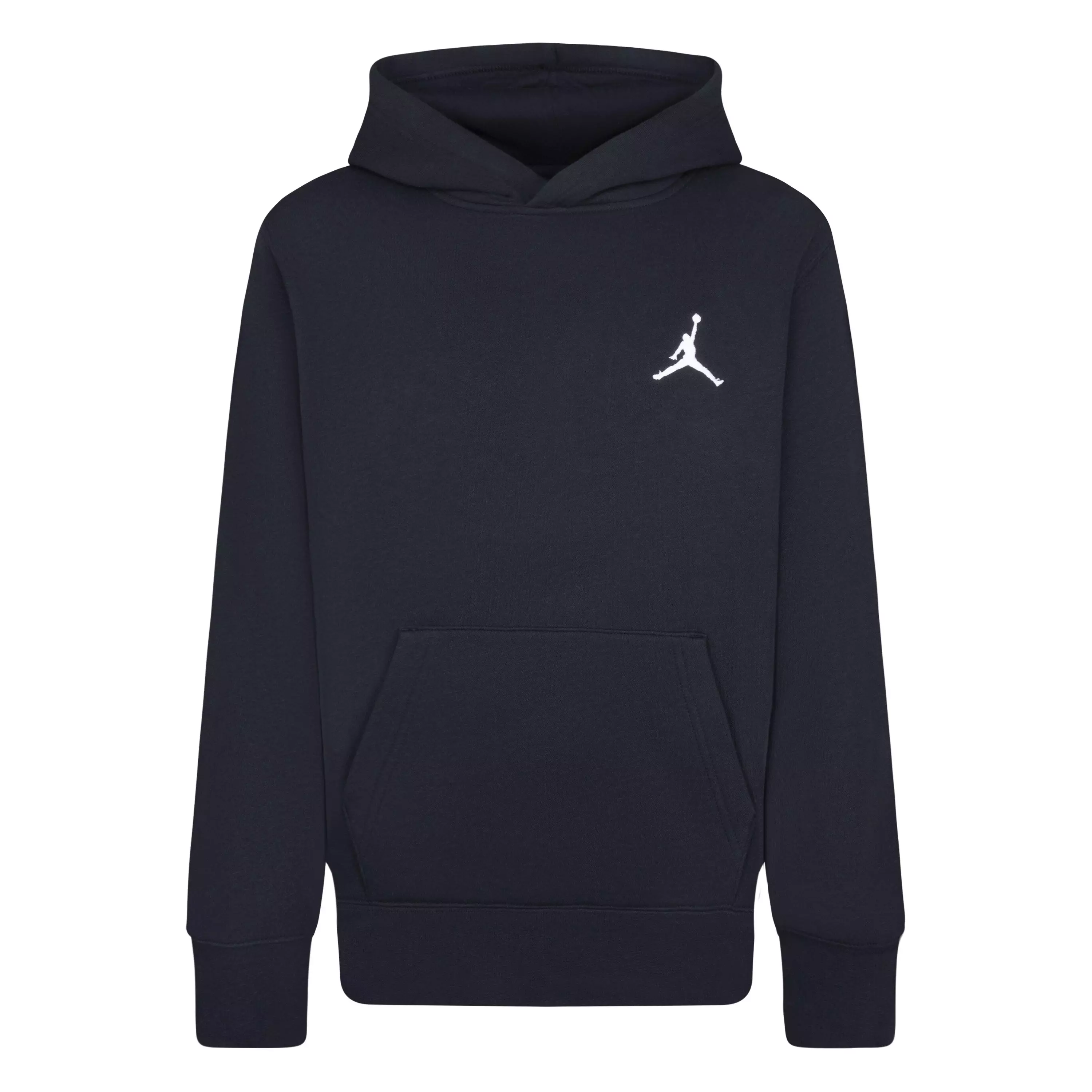 Jordan Big Boys' Essentials Pullover Hoodie - Black - BLACK